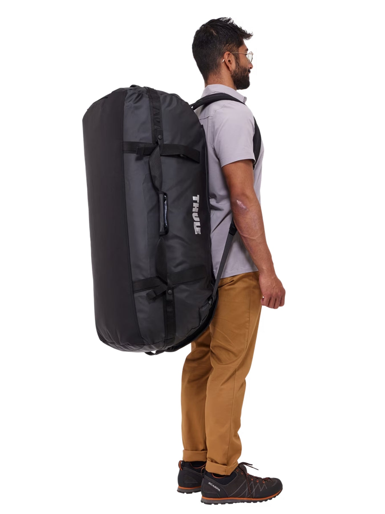 Chasm Recycled Duffel 130L Black