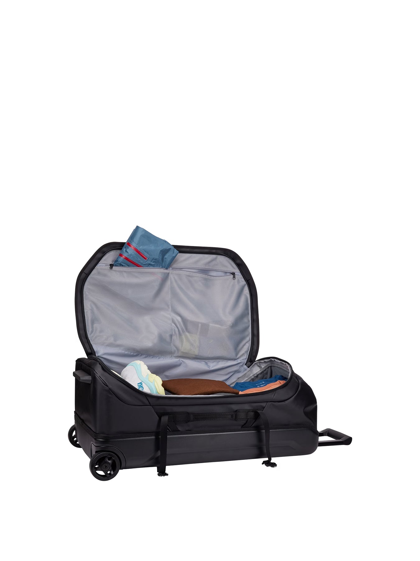 Chasm Recycled Rolling Duffel Black