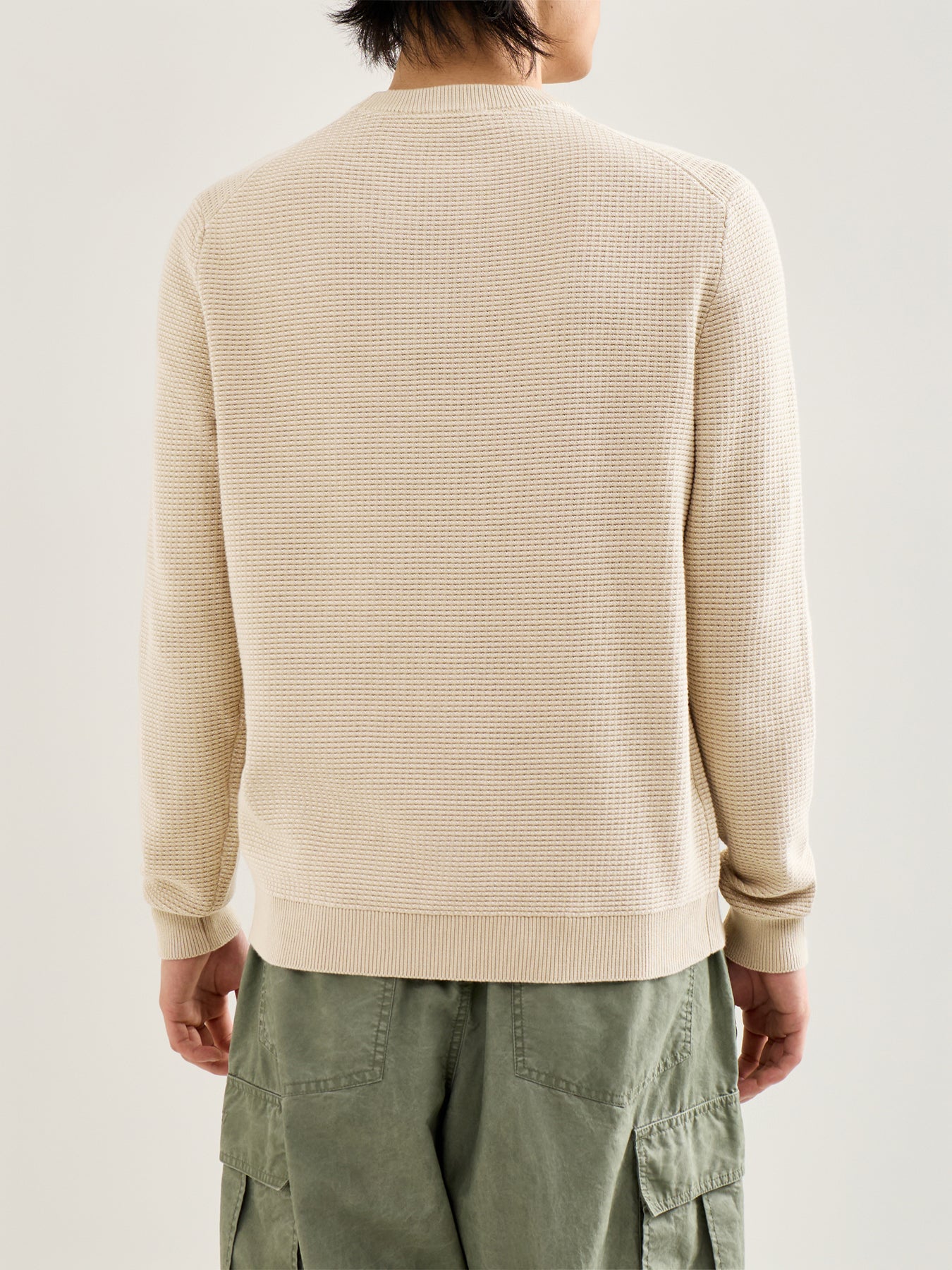 Onsdave Regular Long Sleeve Crew Neck Knit Grey