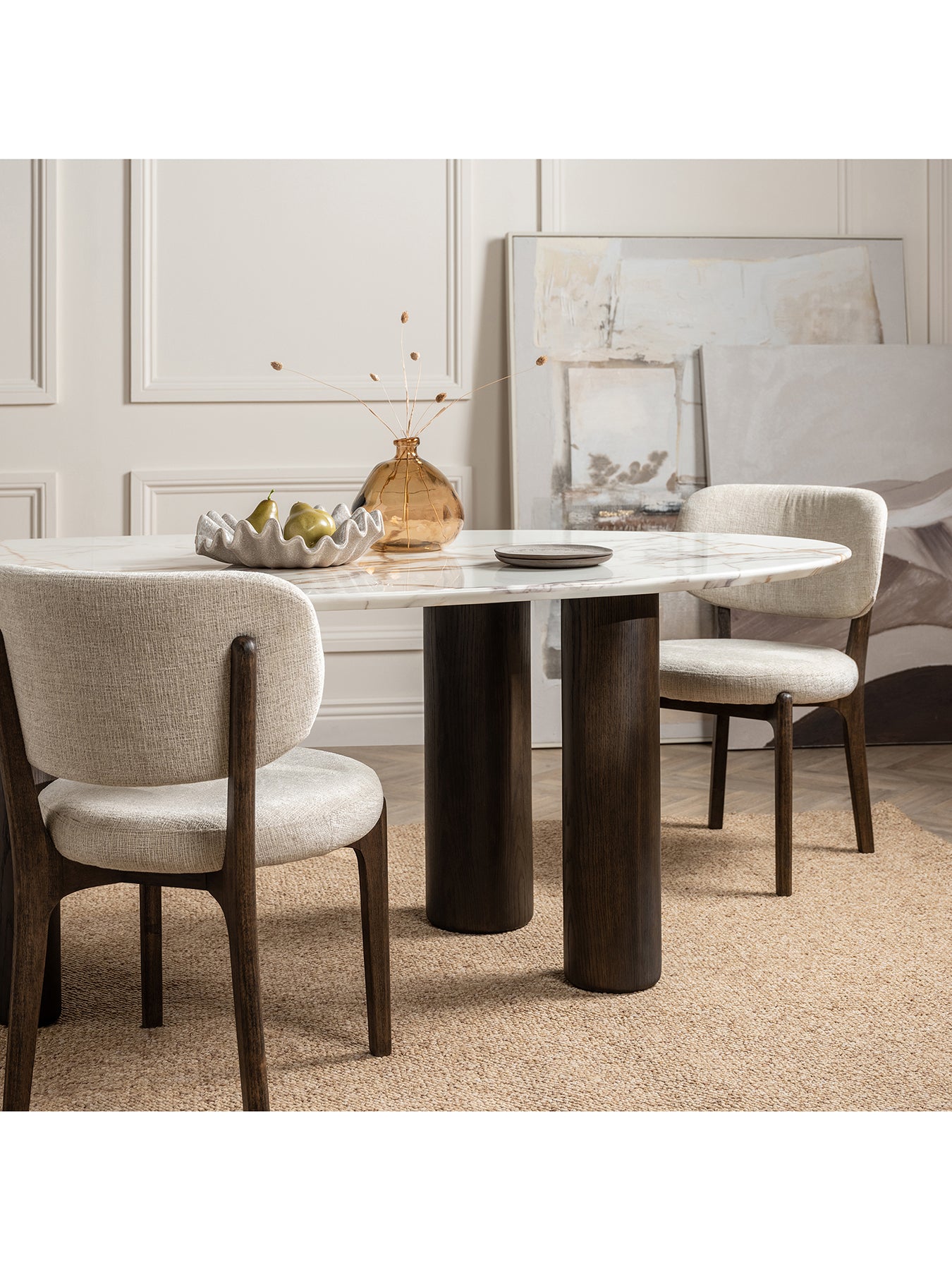 Nord Dark Wooden Dining Chair
