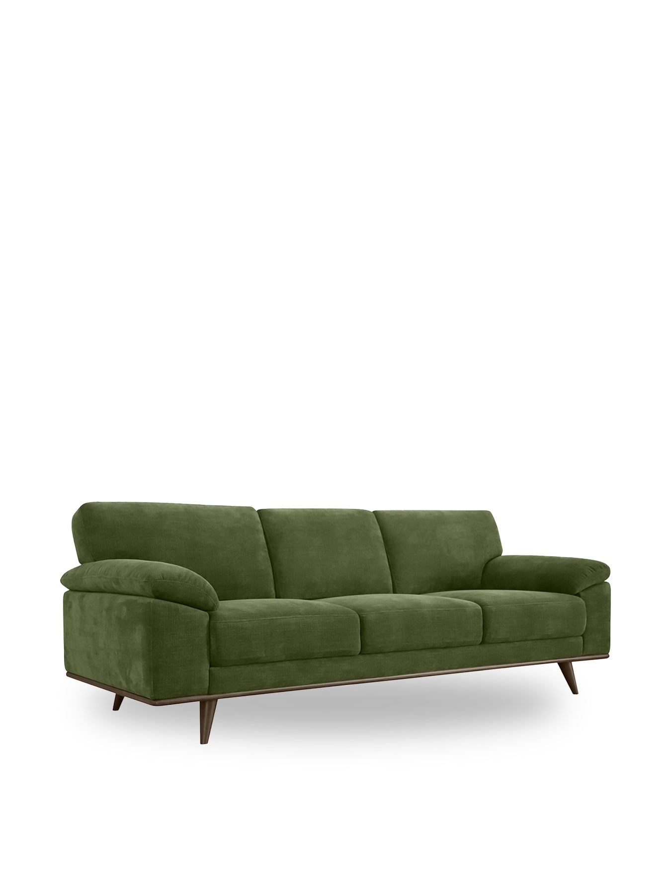 Bowes Green Fabric Three Seater Sofa
