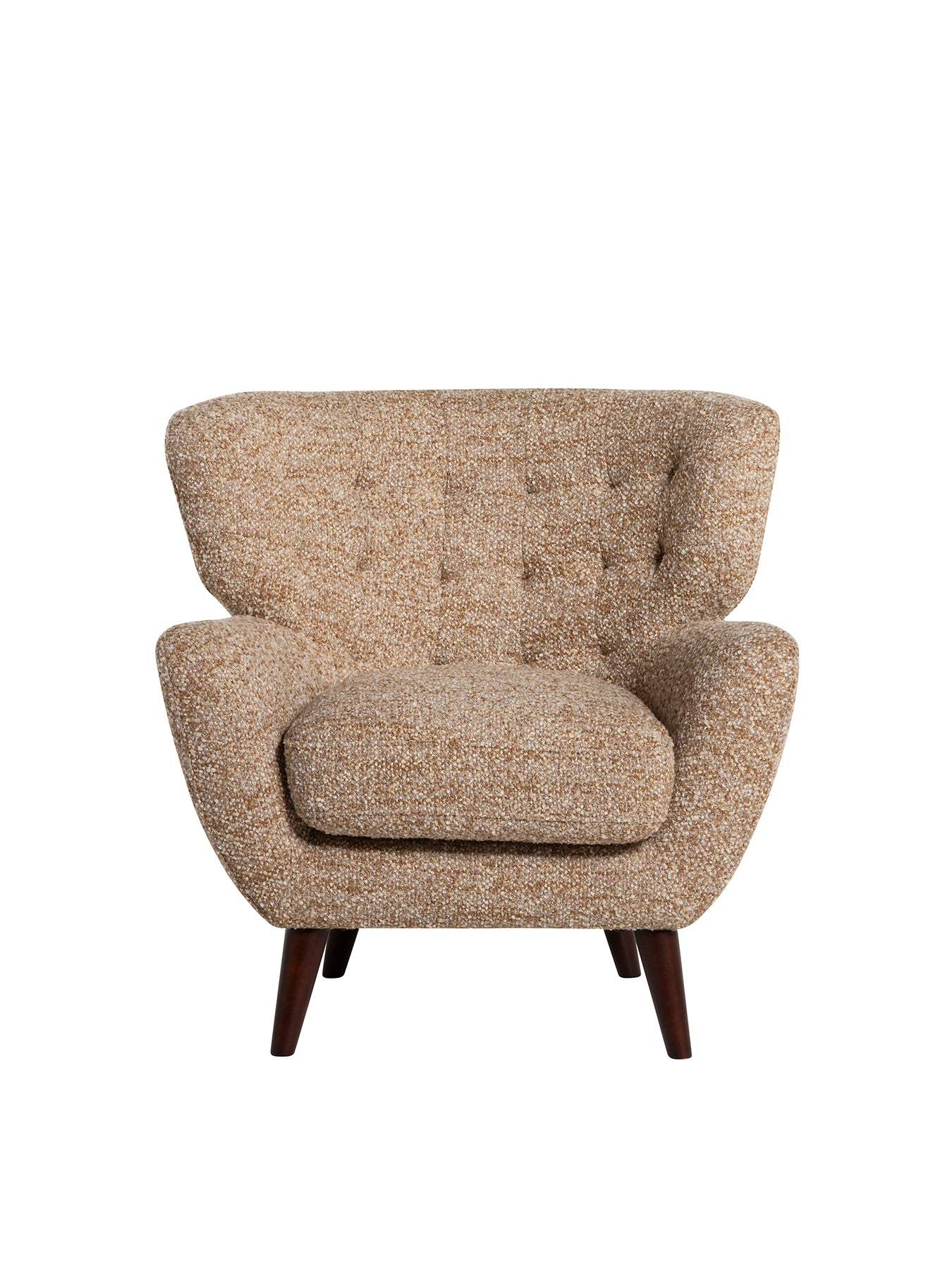 Wray Grey Fabric Armchair