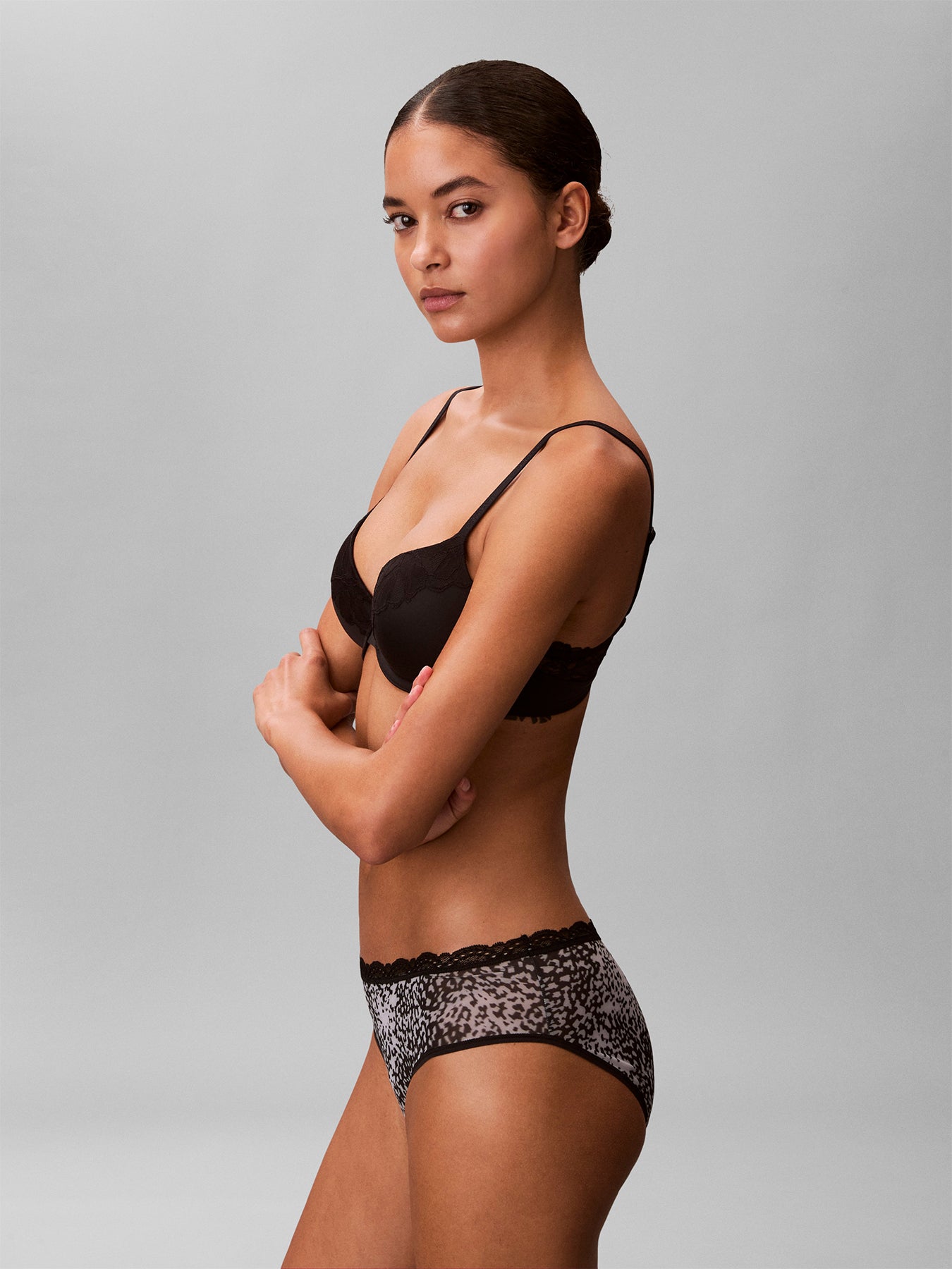 Microfibre Brazilian Brief Animal Print