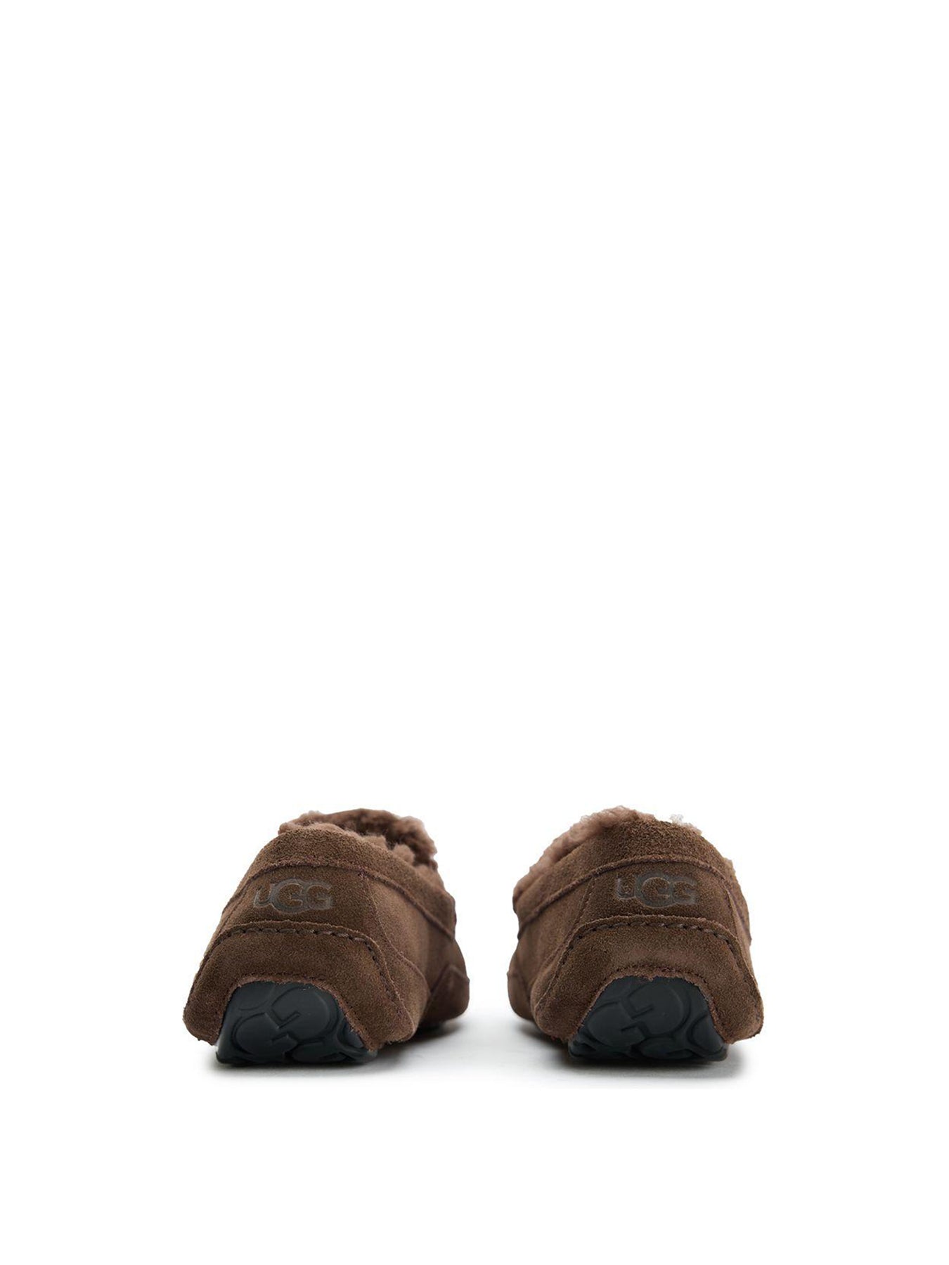 Mens Ascot Suede Slippers Espresso