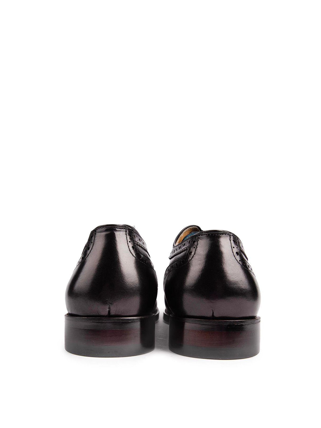 Barn Owl Brogue Shoes Black