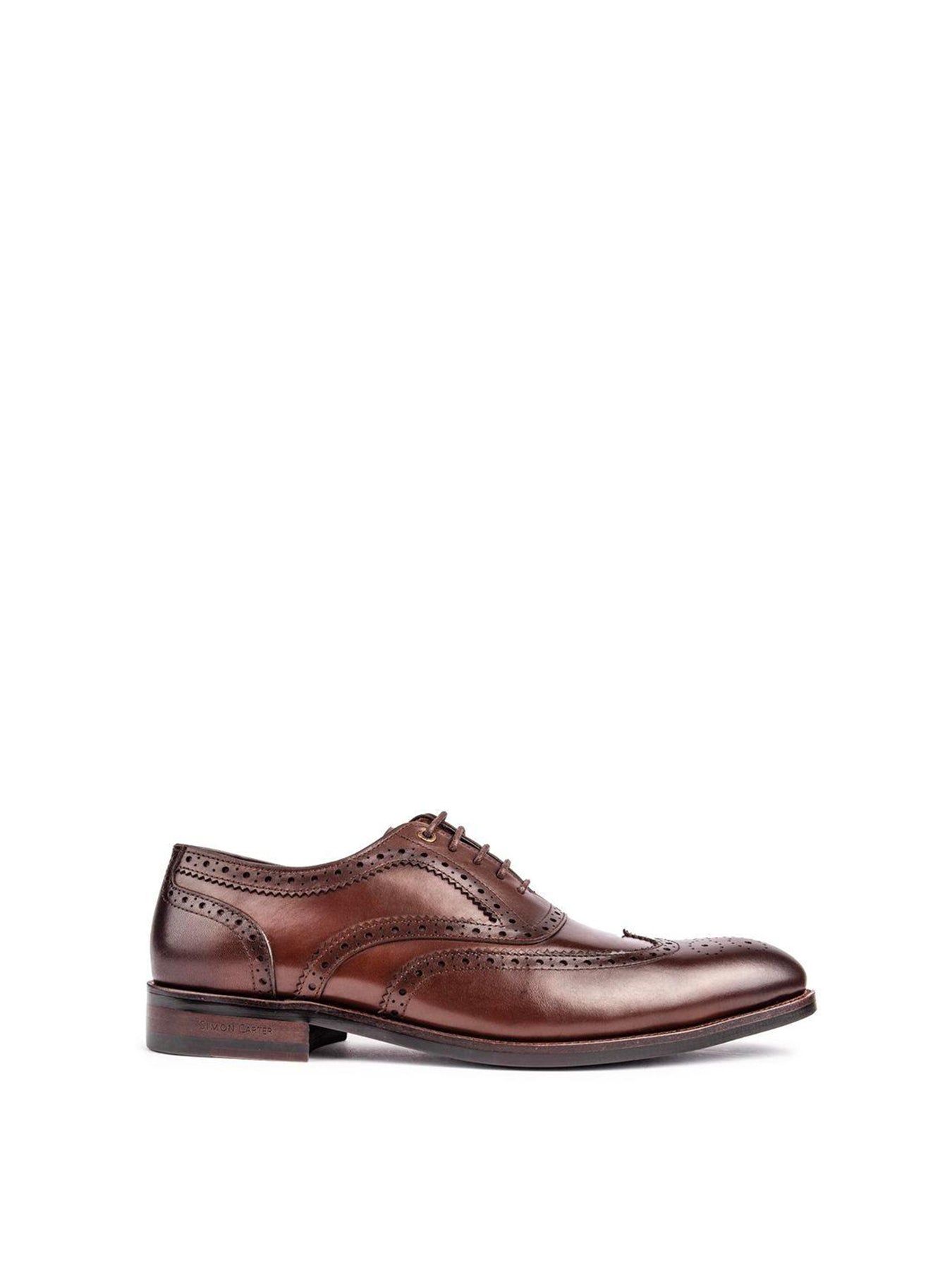 Barn Owl Brogue Shoes Brown