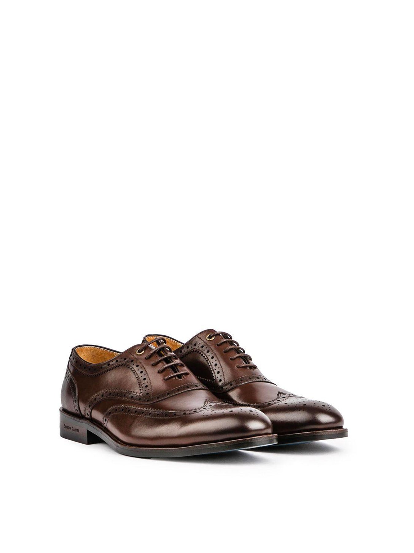 Barn Owl Brogue Shoes Brown