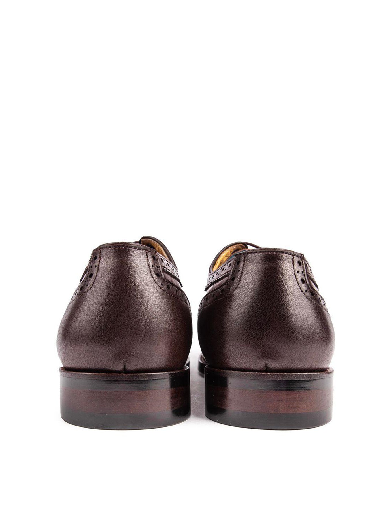 Barn Owl Brogue Shoes Brown