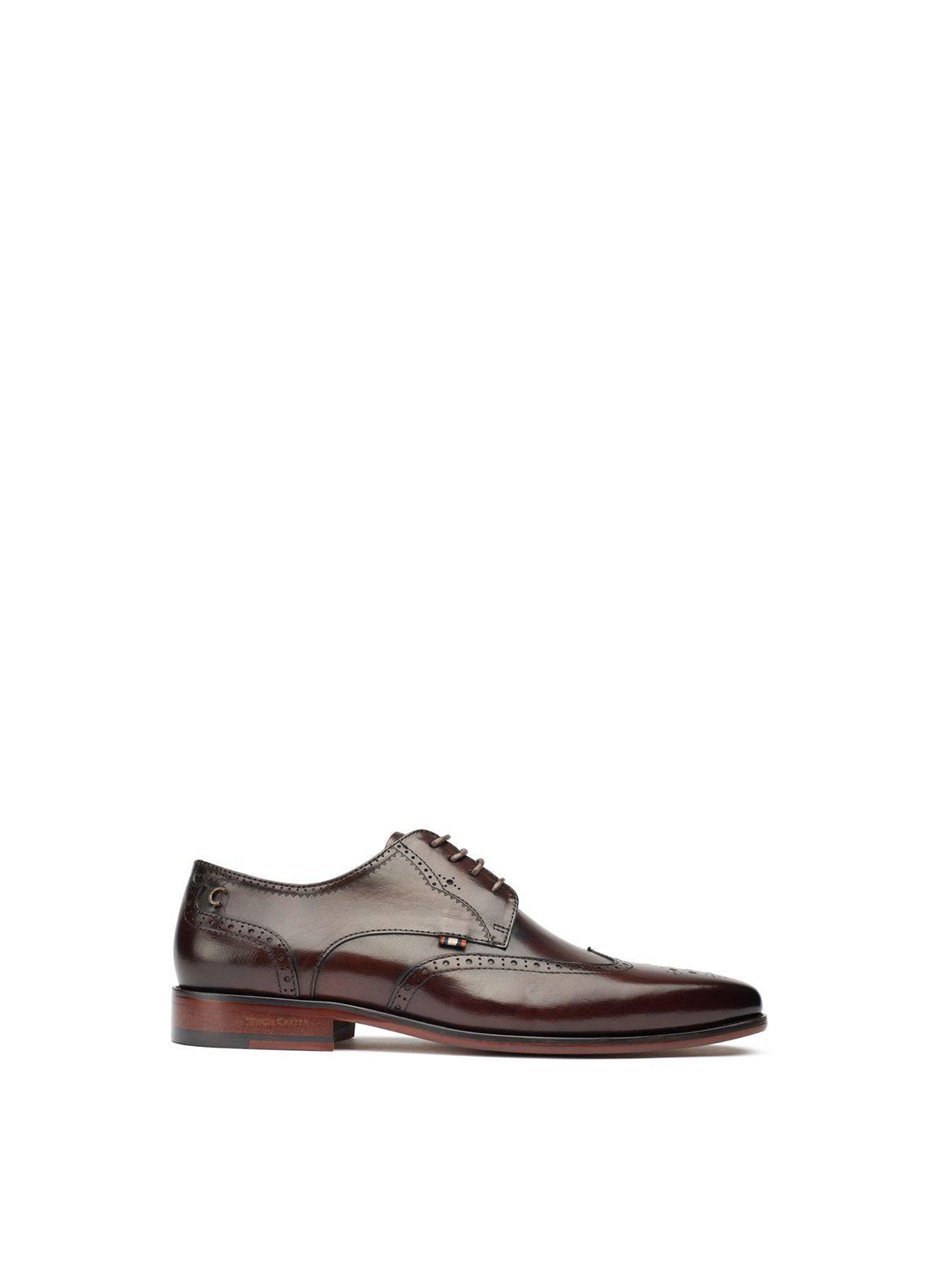 Beagle Leather Derby Shoes Brown
