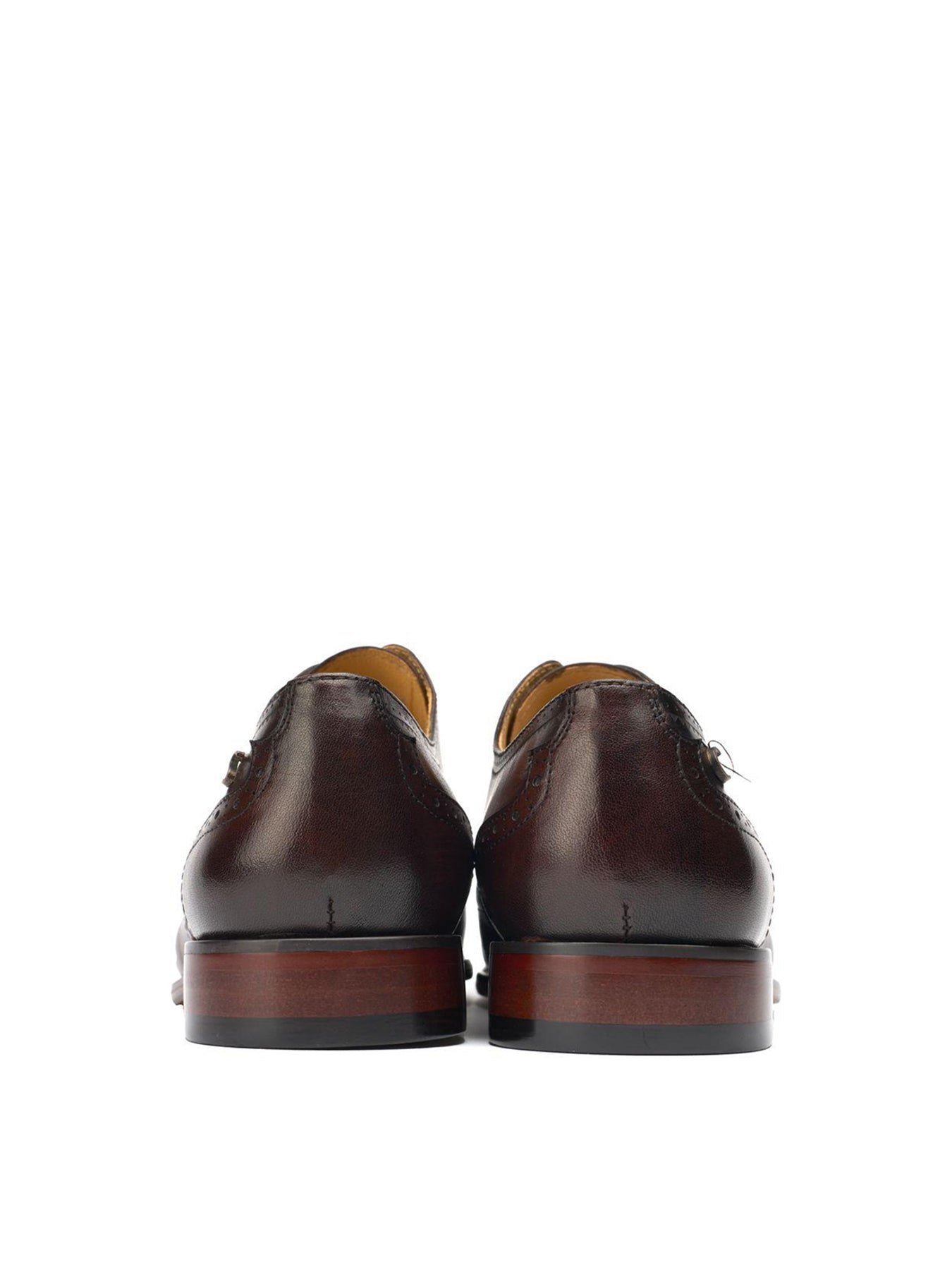 Beagle Leather Derby Shoes Brown