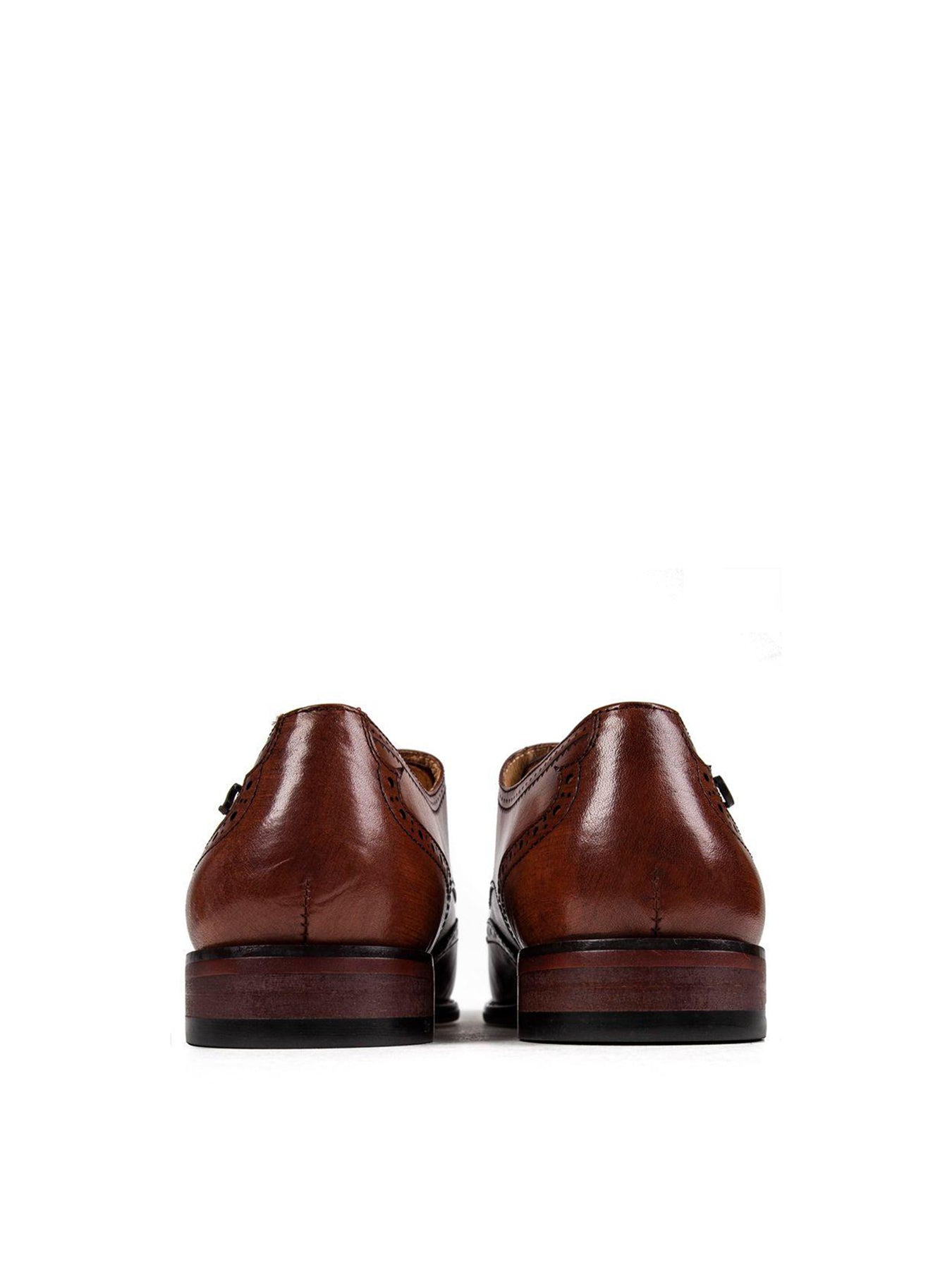 Beagle Leather Derby Shoes Tan
