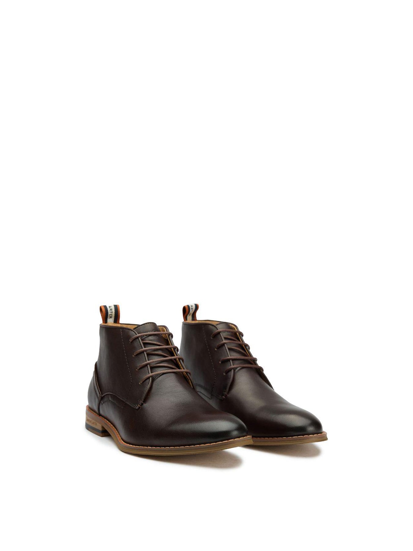 Byrd 2 Leather Chukka Boots Brown