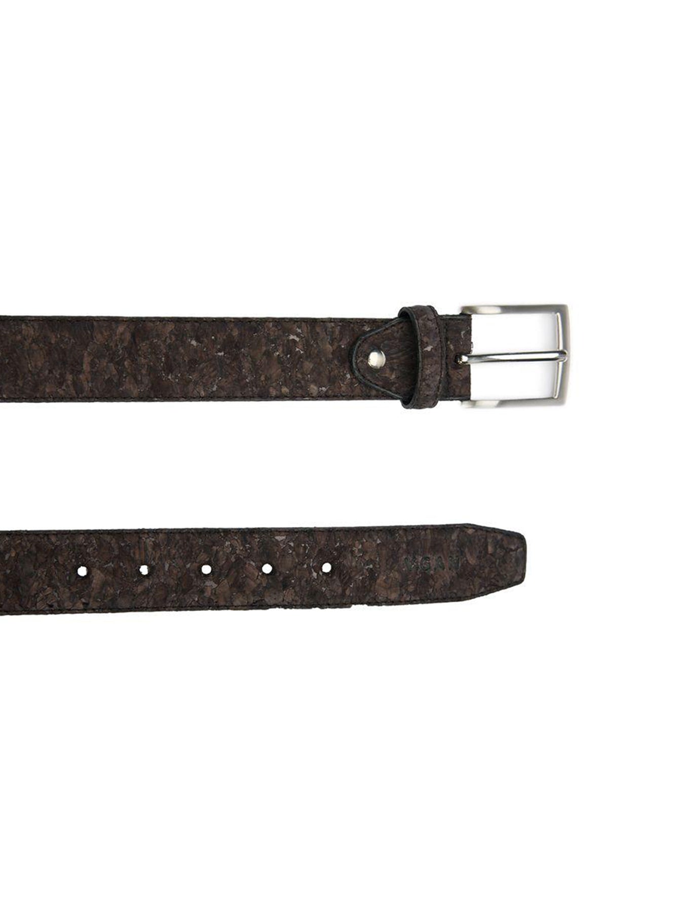 Vegan Black Leather Belt