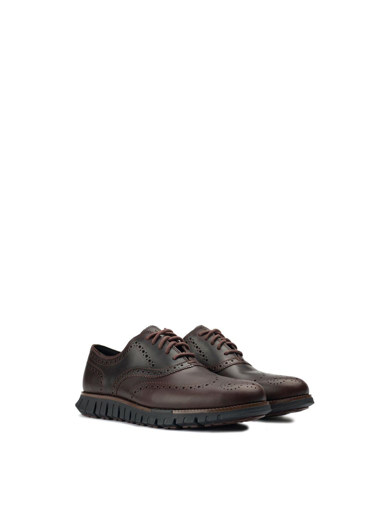 Zerogrand Remastered Wingtip Oxford Shoes Brown