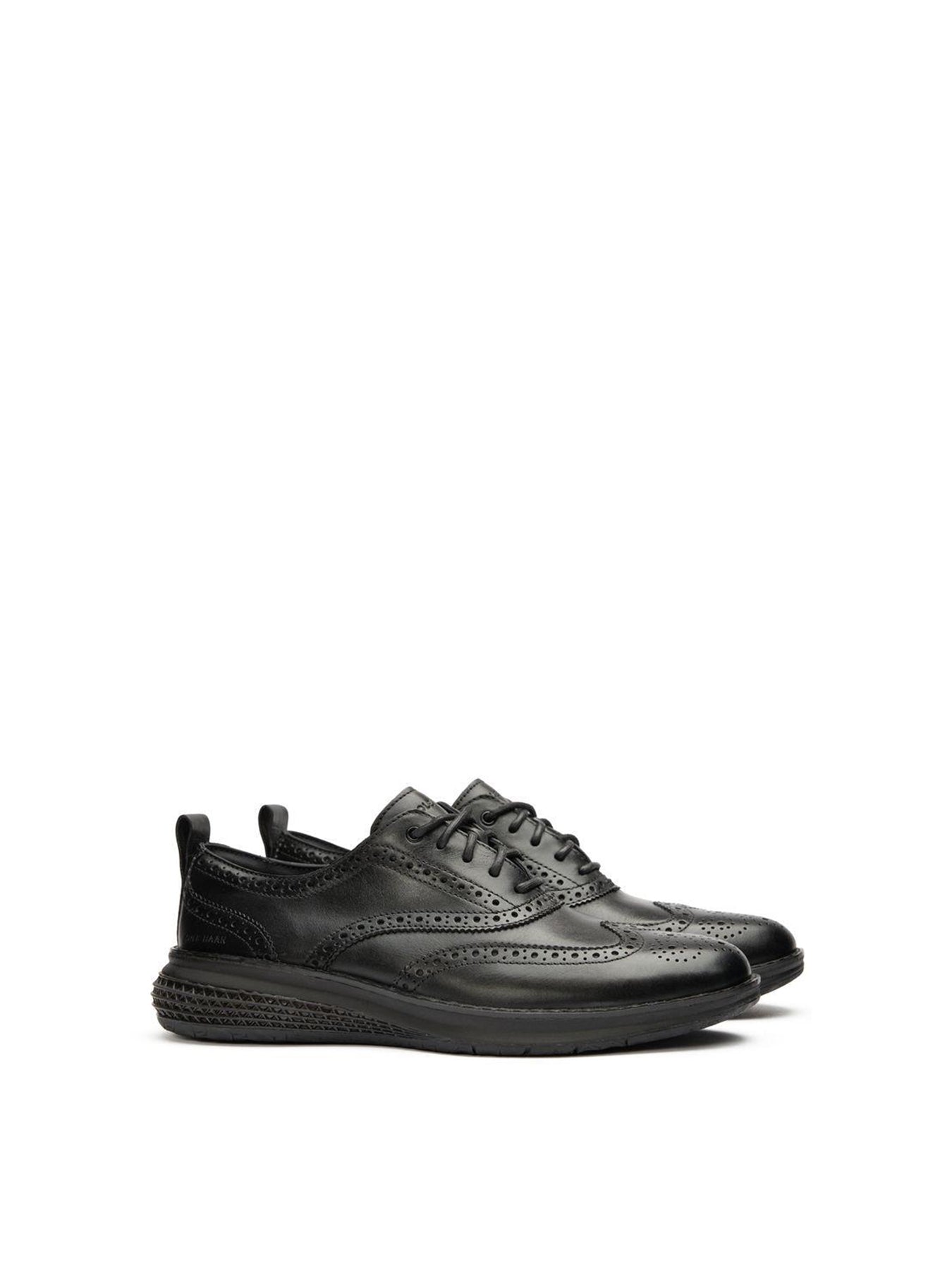 Original Grand Energy Weave Wingtip Shoes Black