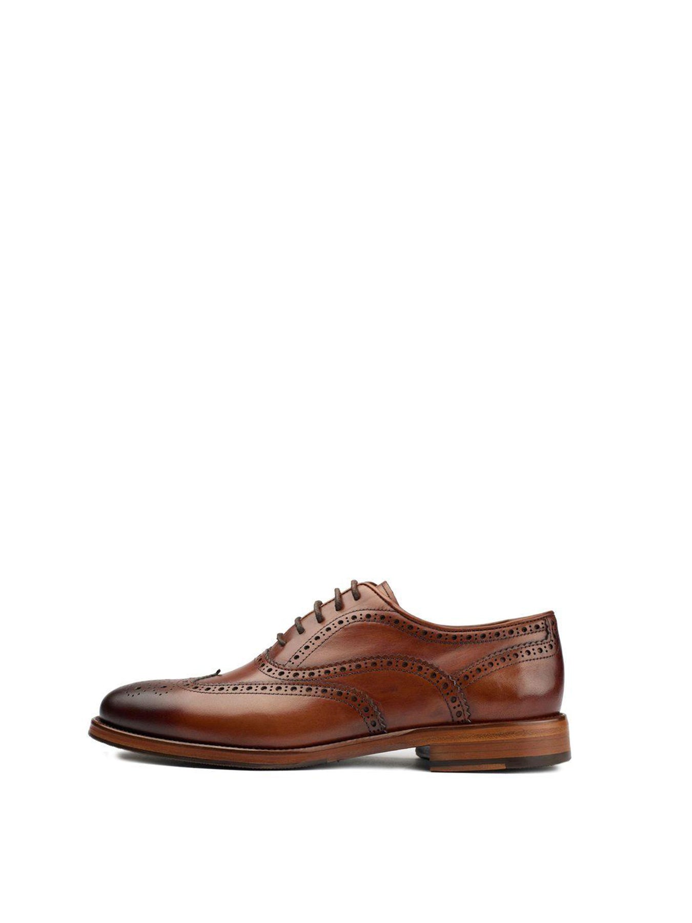 Elcho Brogue Shoes Tan