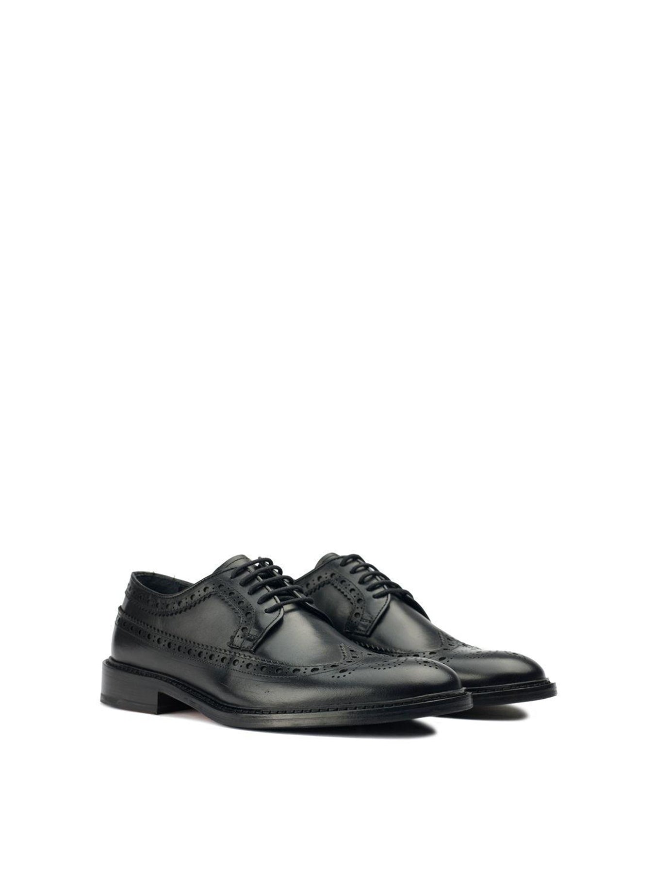 Etham Brogue Shoes Black