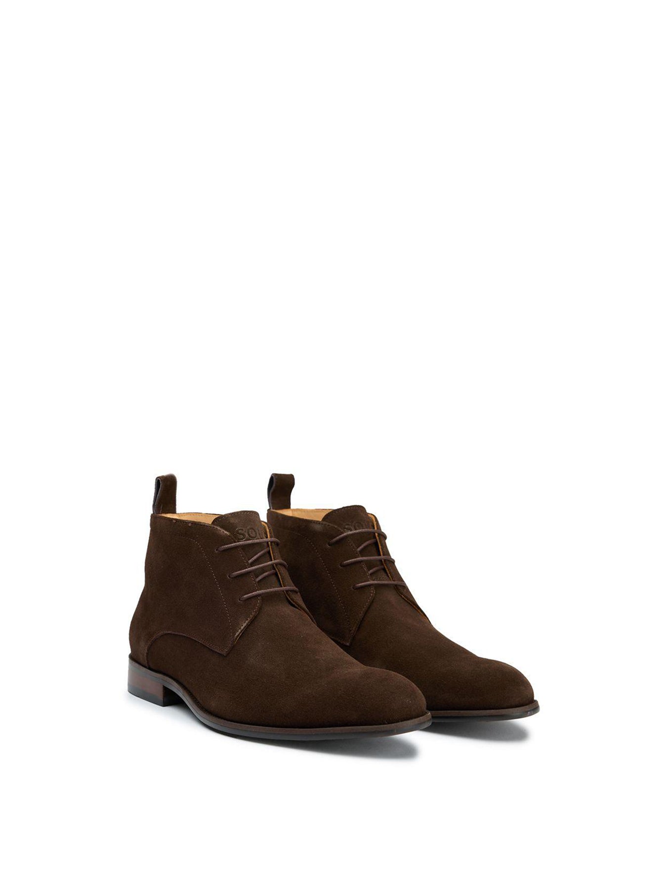 Firey Suede Chukka Boots Brown