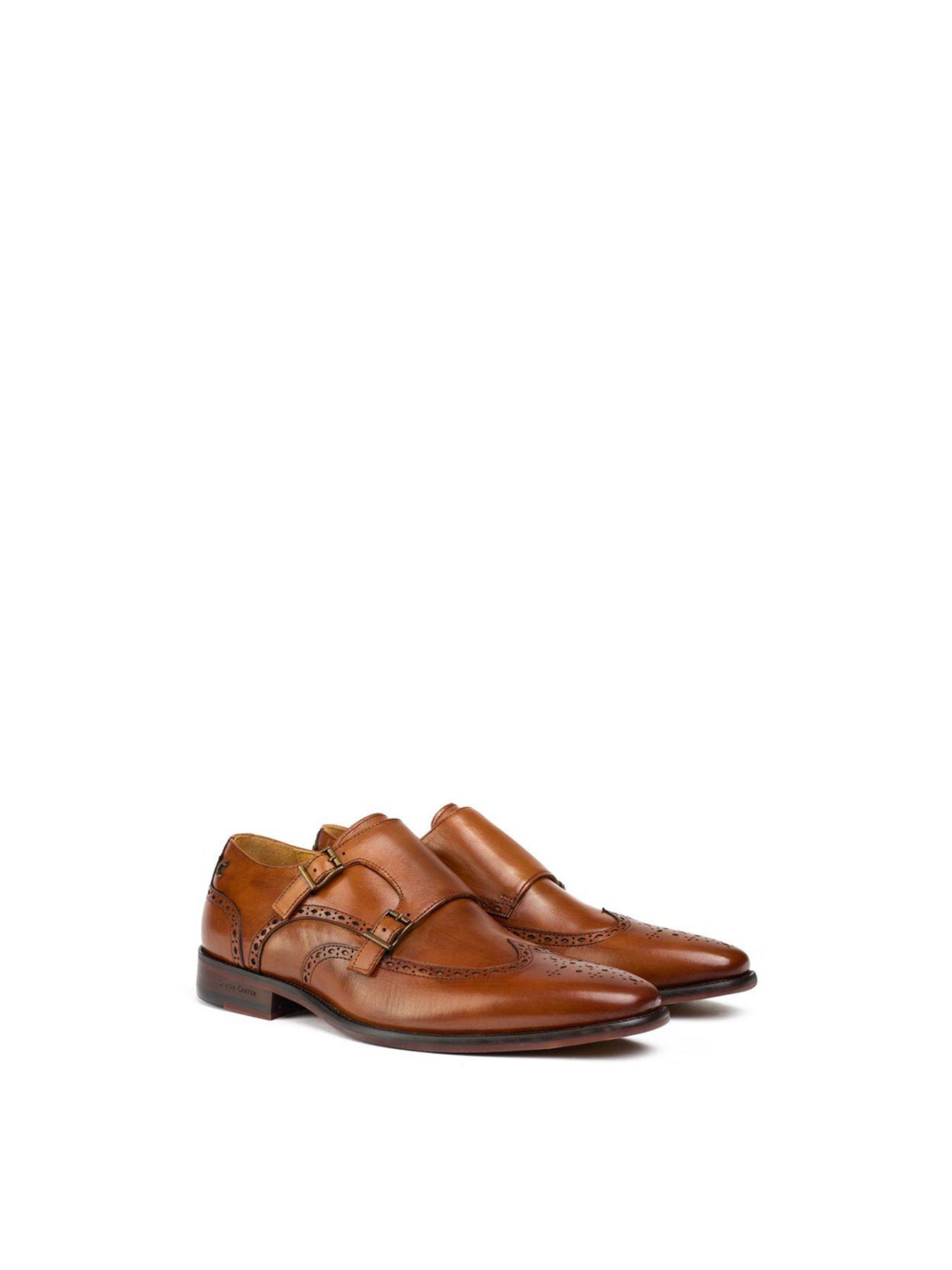 Meadow Monk Strap Shoes Brown
