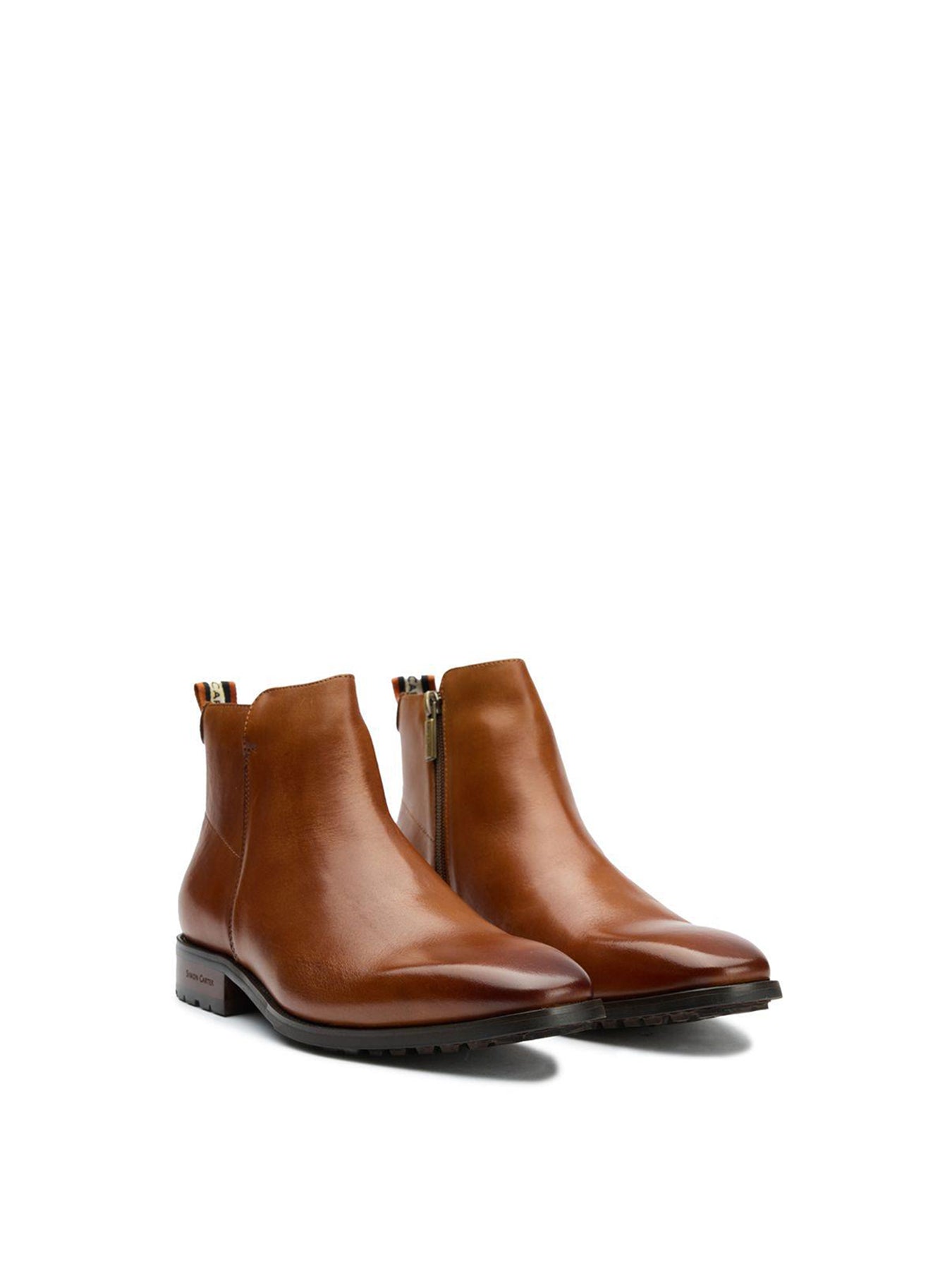 Primrose Leather Boots Brown