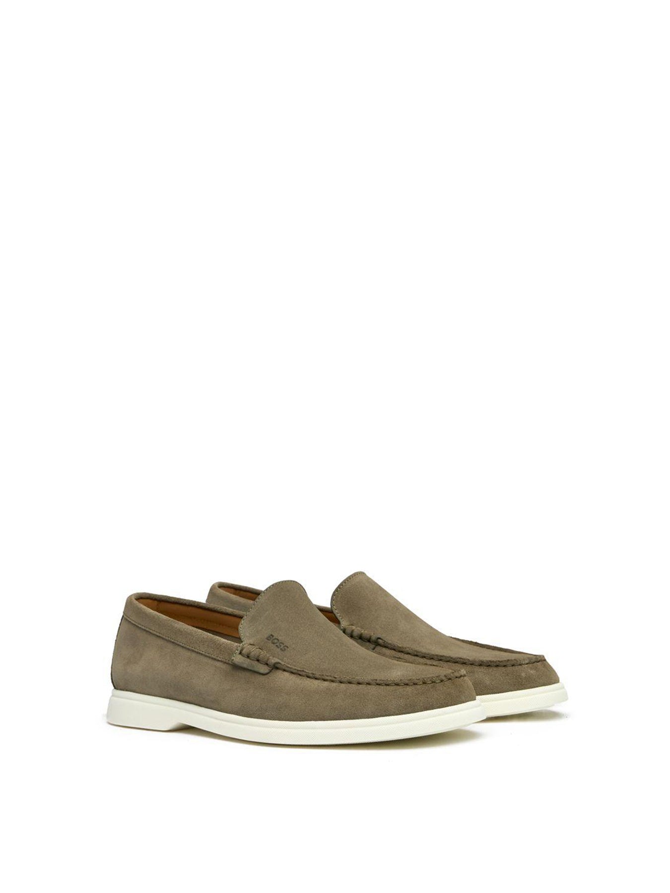 Sienne Leather Derby Shoes Khaki