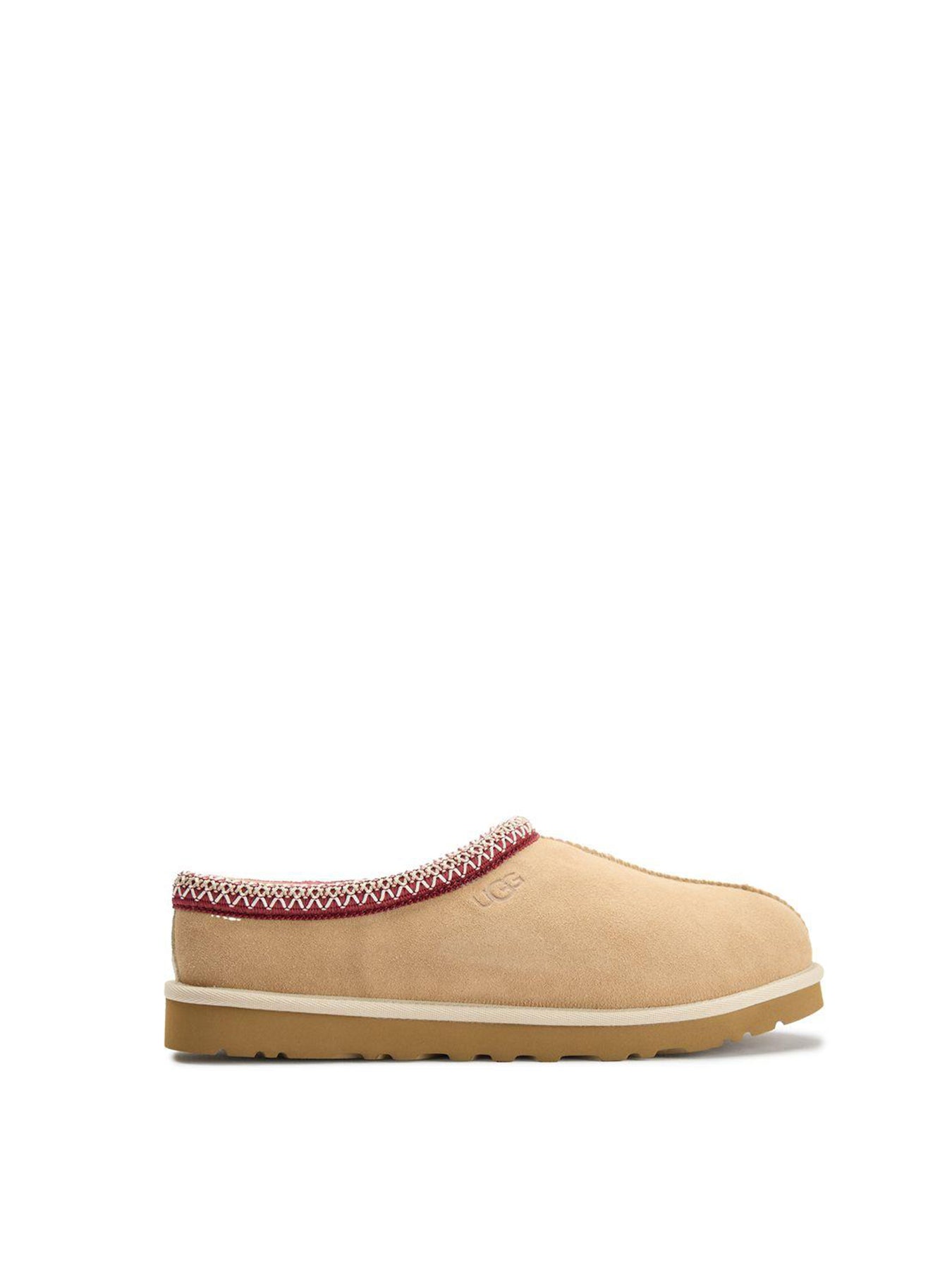Mens Tasman Suede Slippers Chestnut