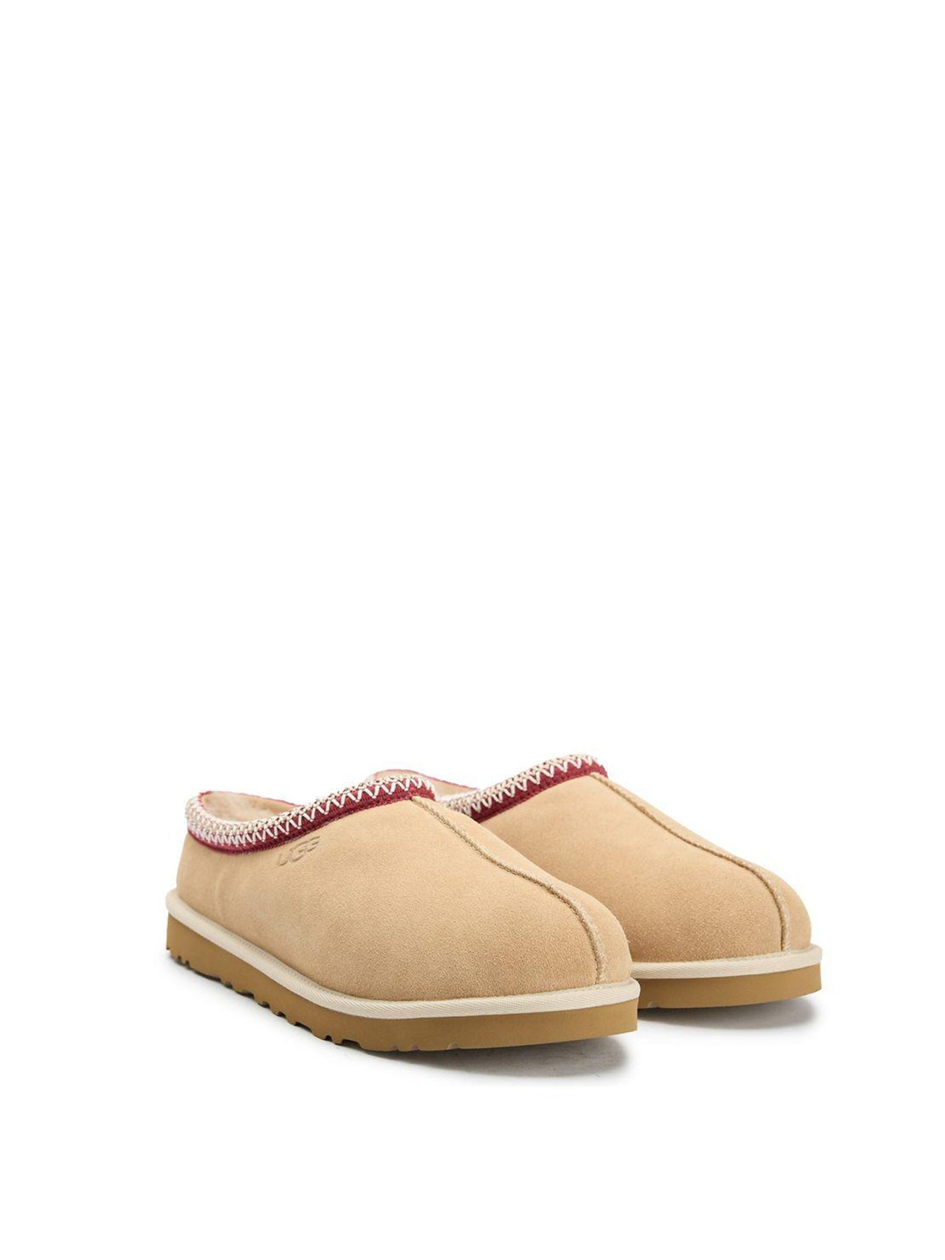Mens Tasman Suede Slippers Chestnut