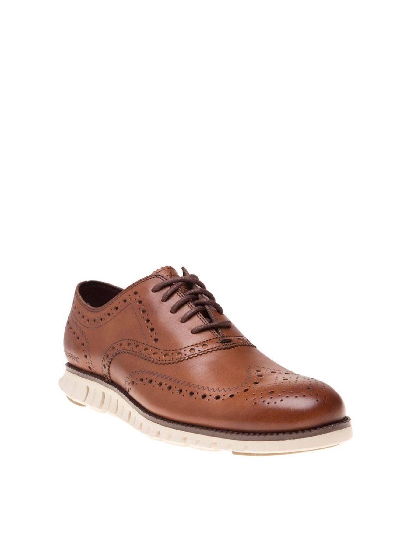 Zerogrand Wing Ox Shoes Tan