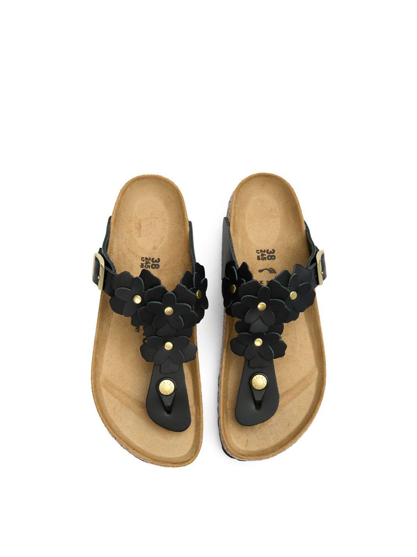 Gizeh Flower Embellished Sandals