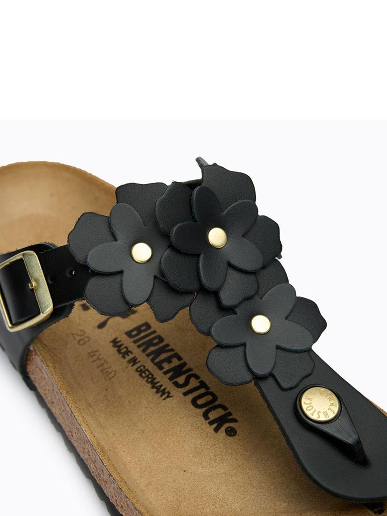 Gizeh Flower Embellished Sandals