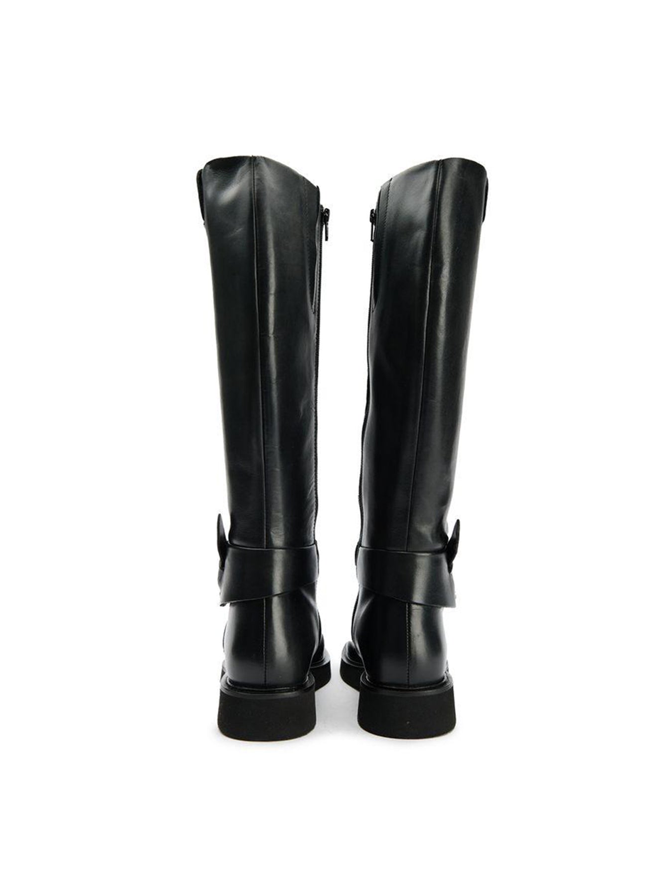 Theodora Leather Knee Boots