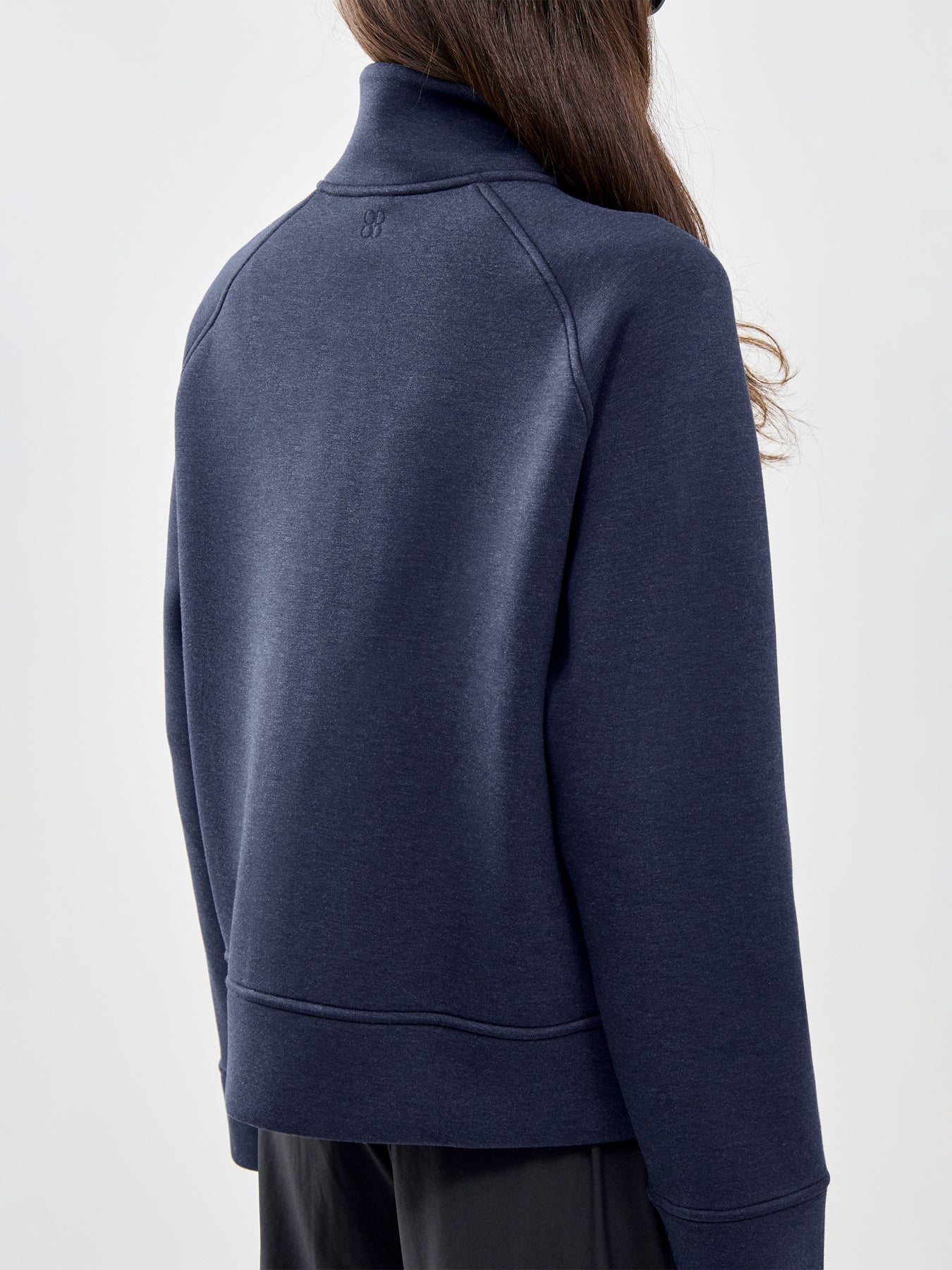 Wind Down Zip Through Jacket Navy