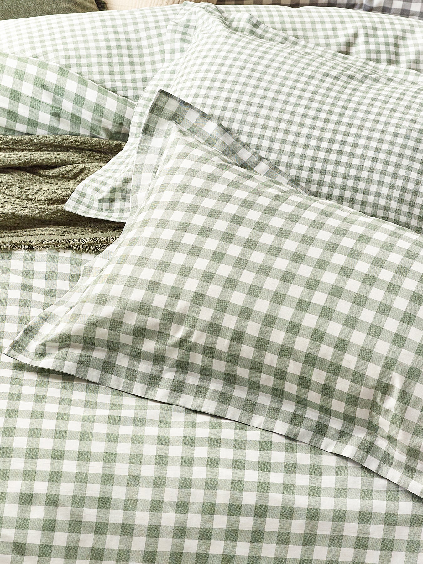 Barton Check Duvet Set Superking