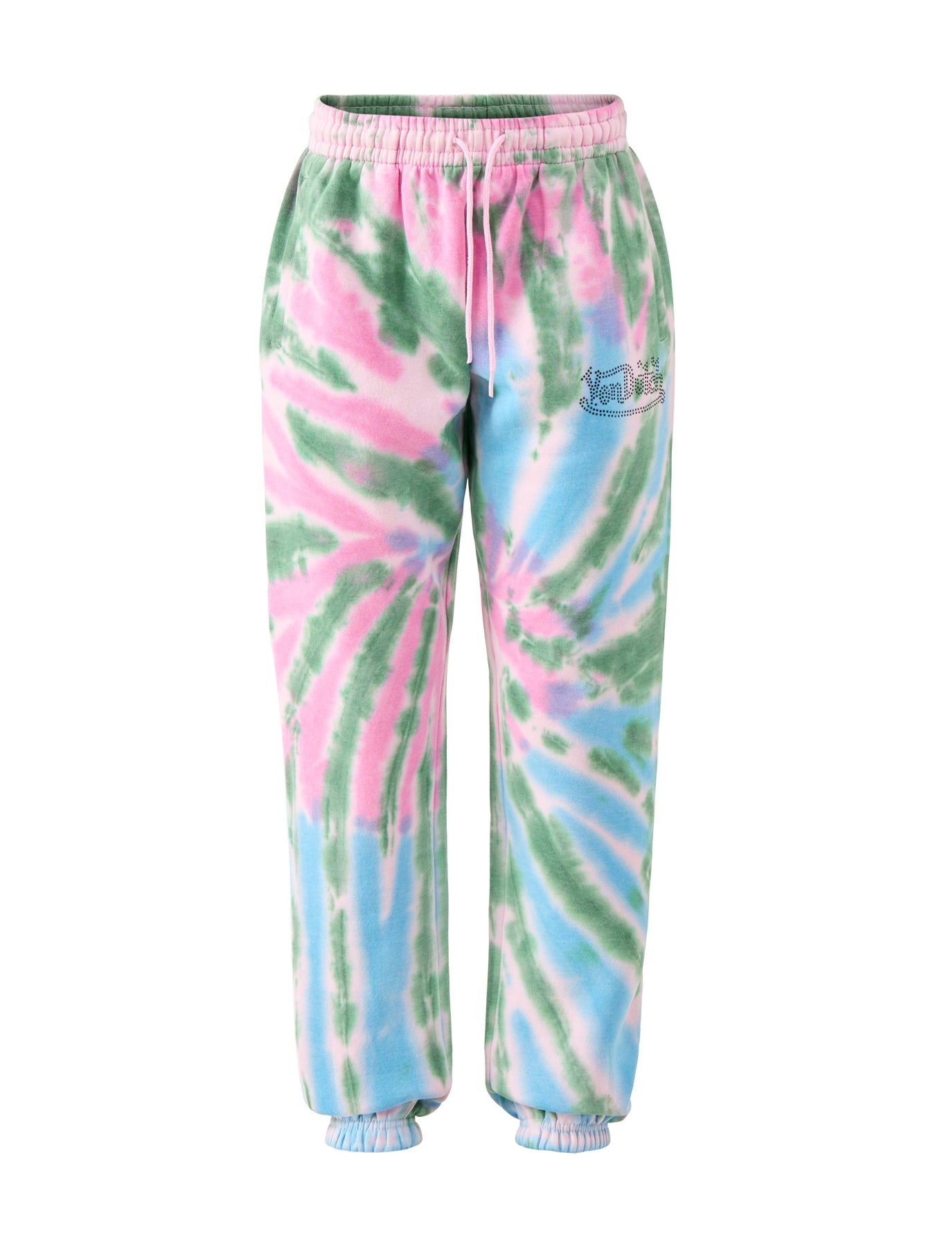 Tie-Dye Cuff Relaxed Joggers Multi
