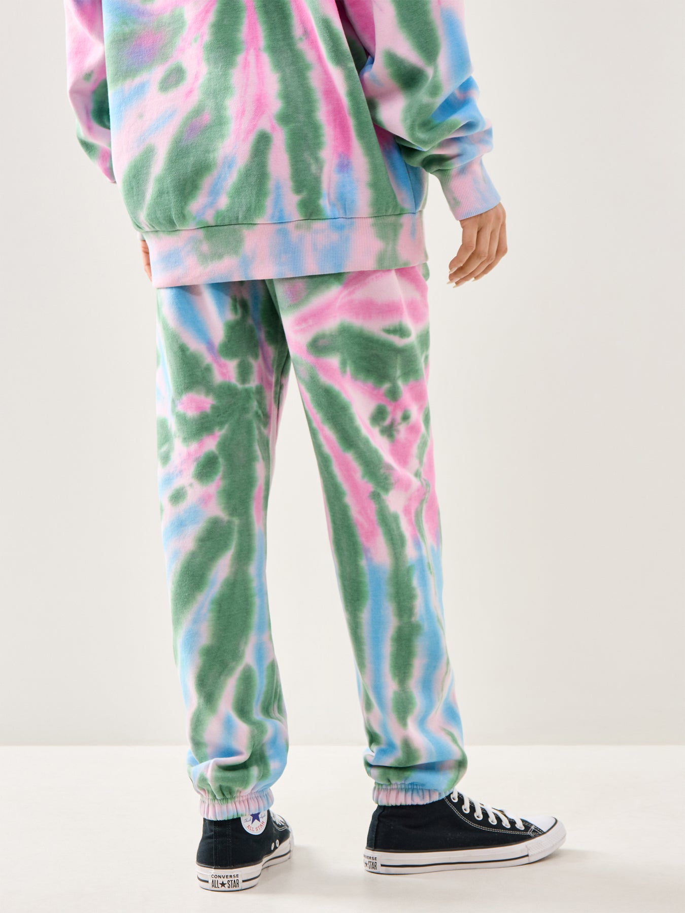 Tie-Dye Cuff Relaxed Joggers Multi