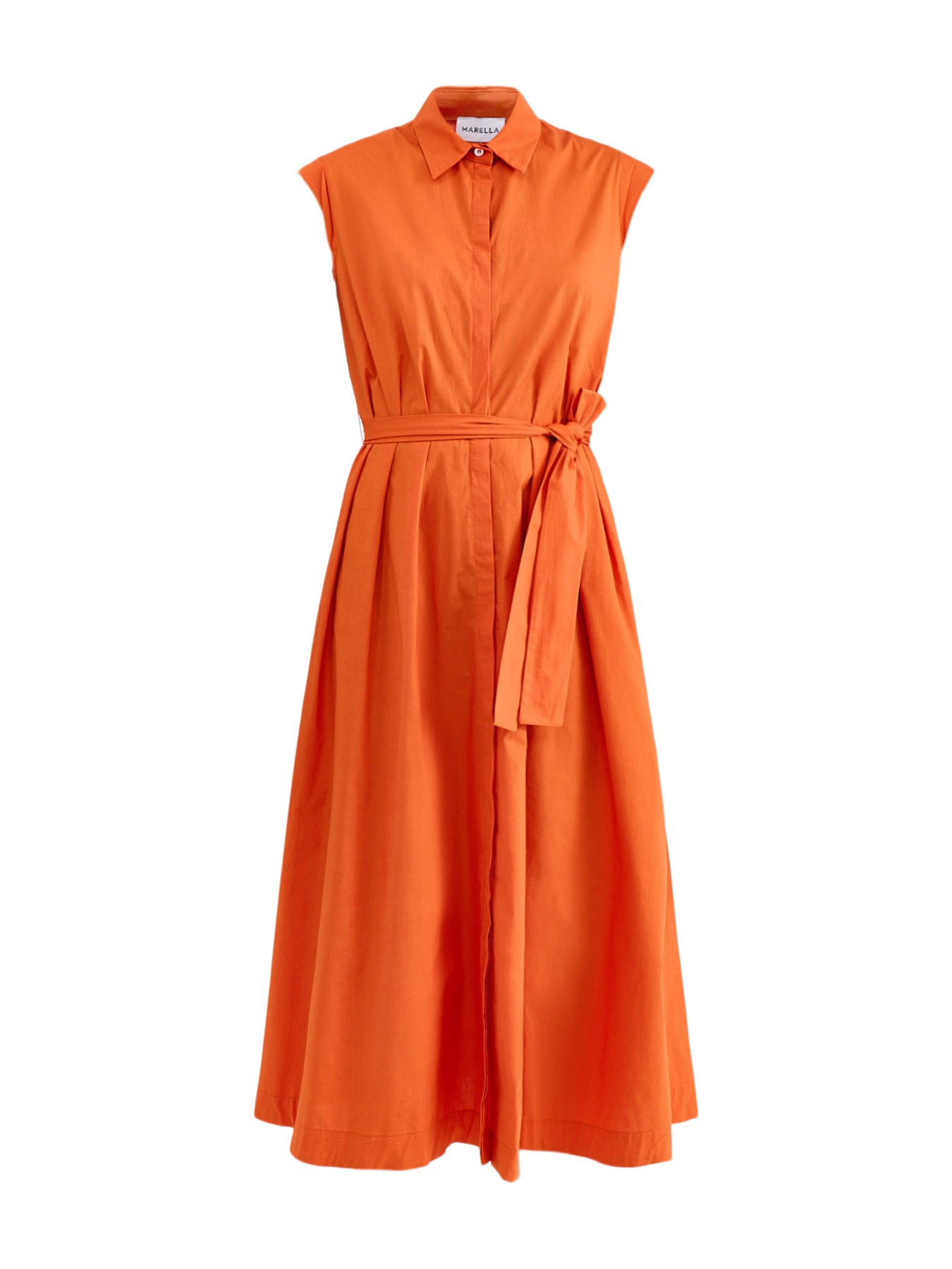 Padana Shirt Dress Orange