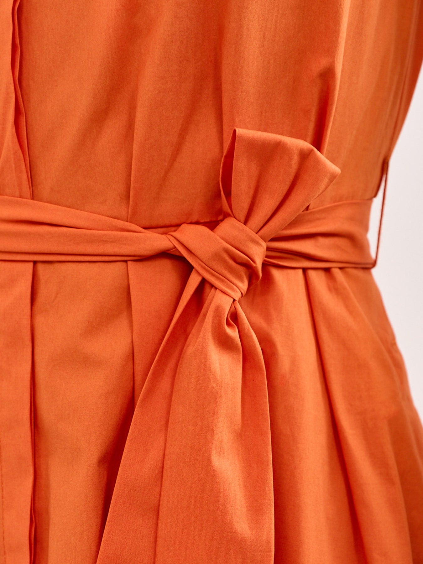 Padana Shirt Dress Orange