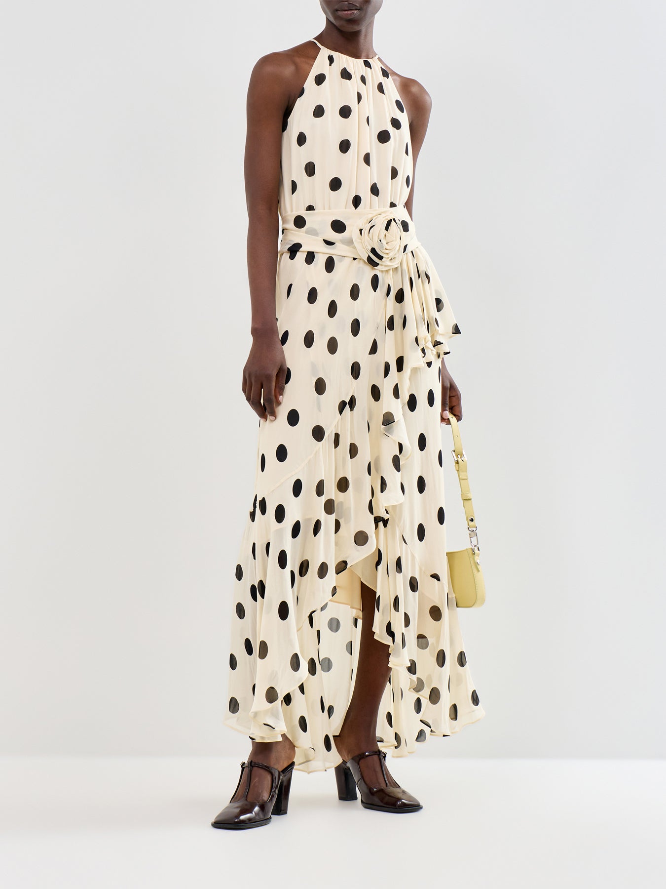 Fiero Maxi Dress White