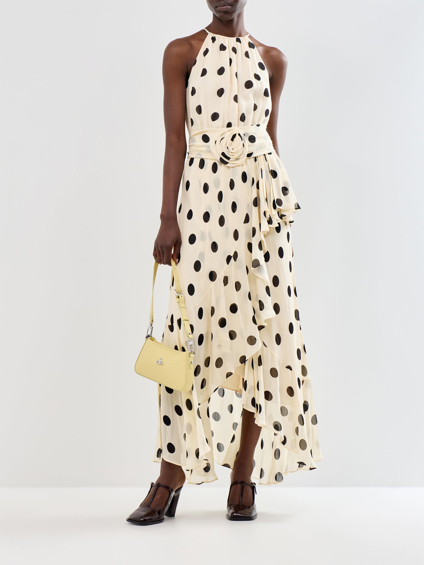 Fiero Maxi Dress White