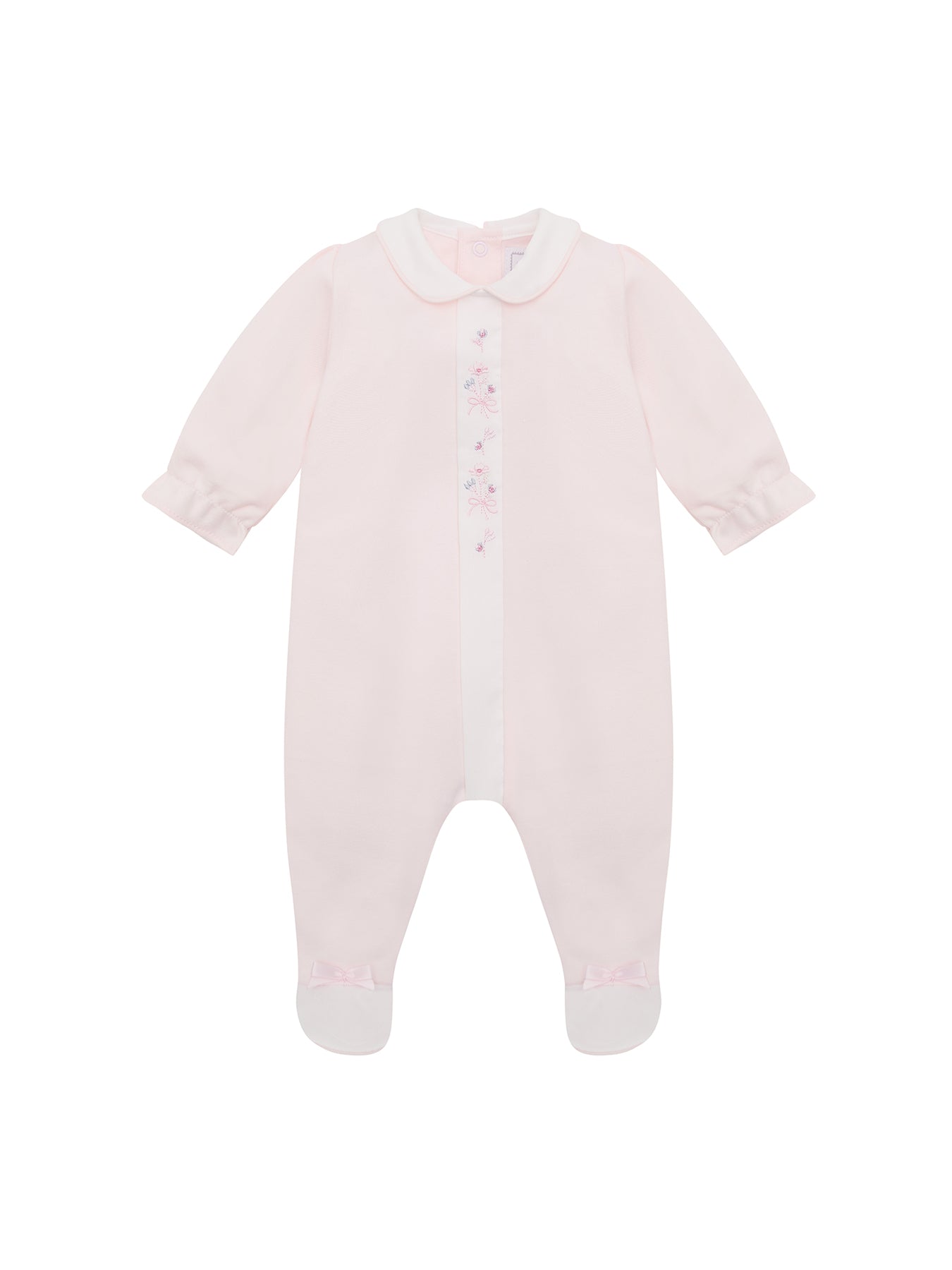 Baby Loretta Interlock All-In-One Pink