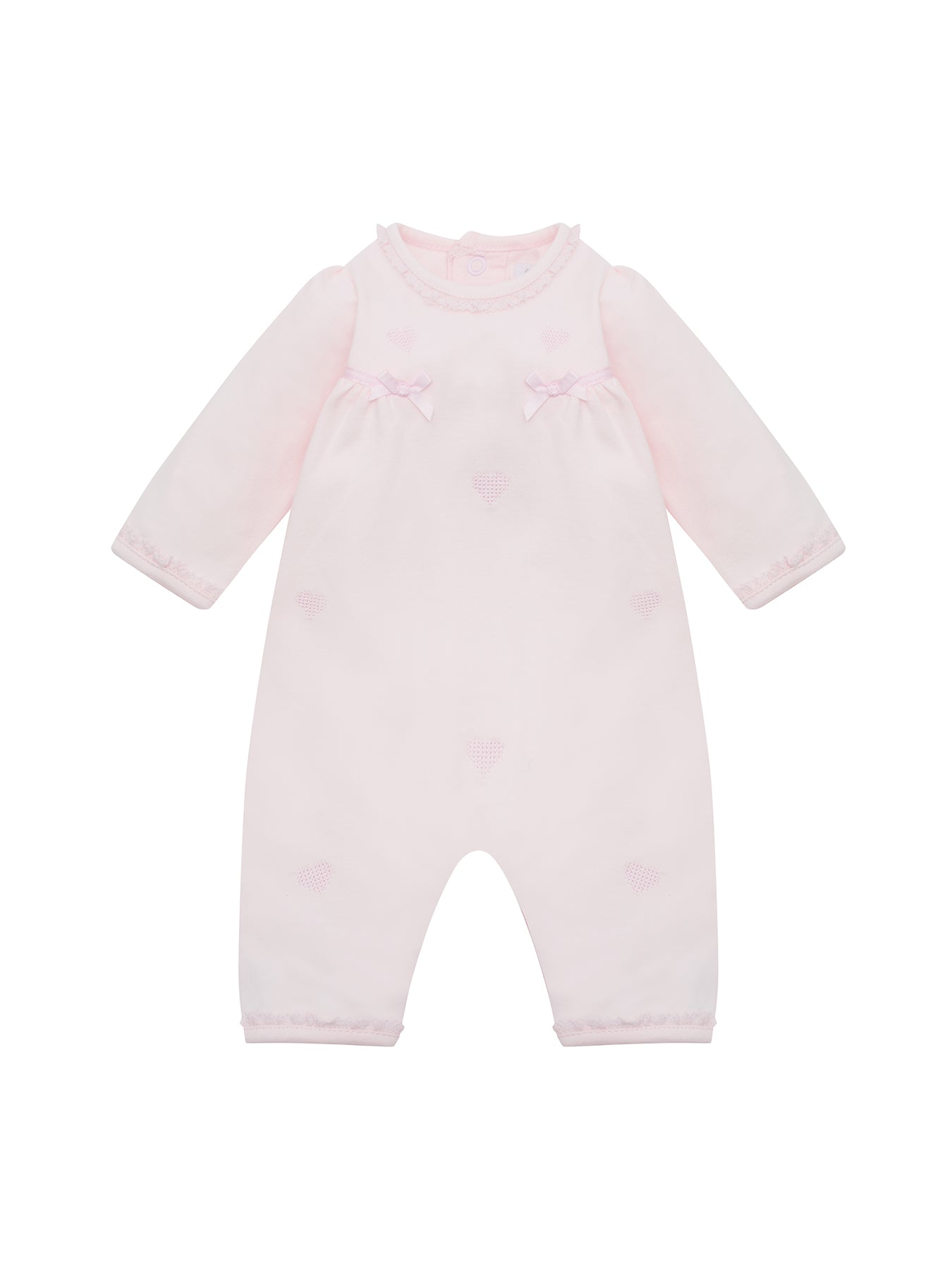 Baby Lily All-In-One with Hairband Pink