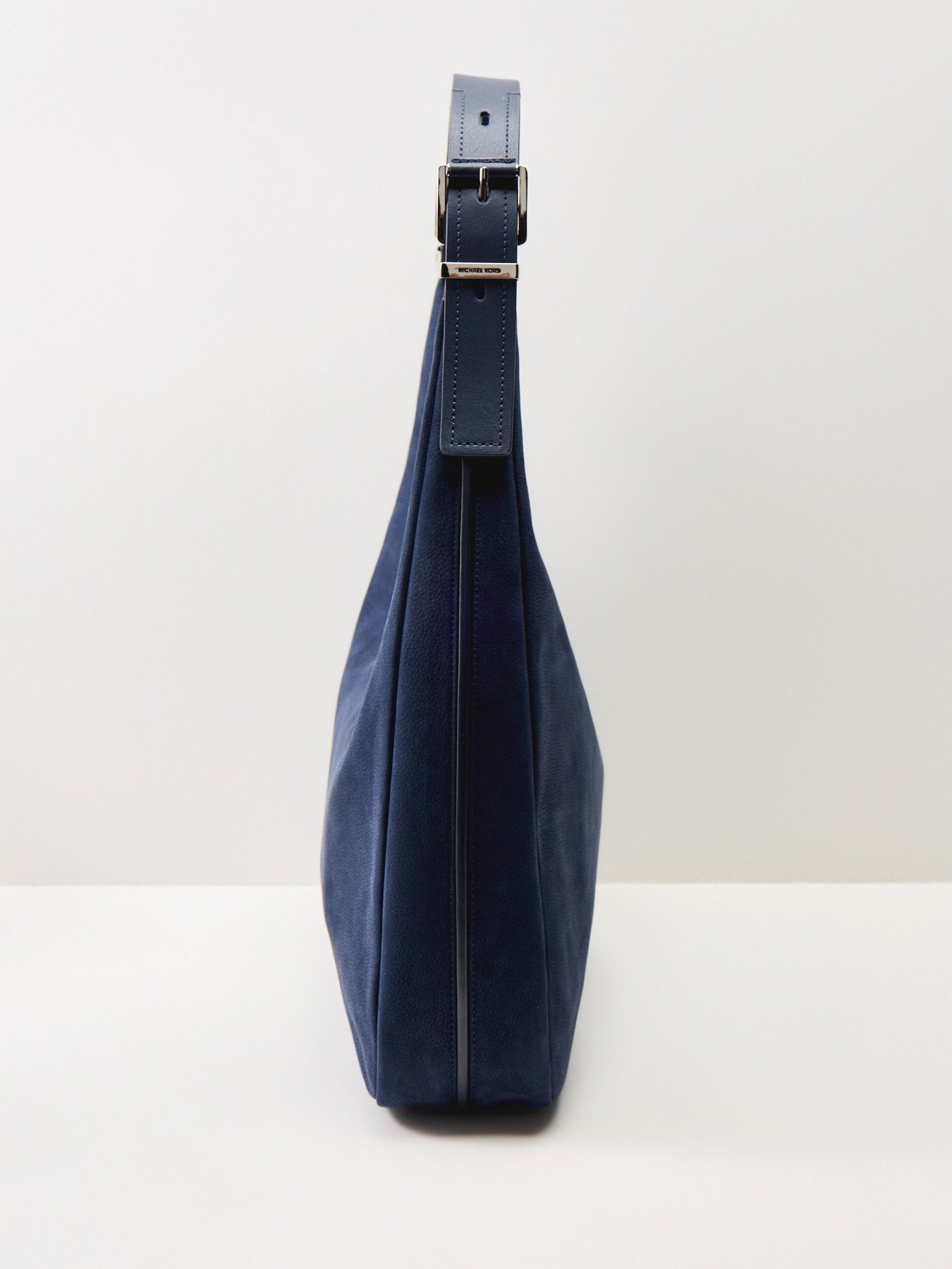 Nolita Suede Large Hobo Bag Blue