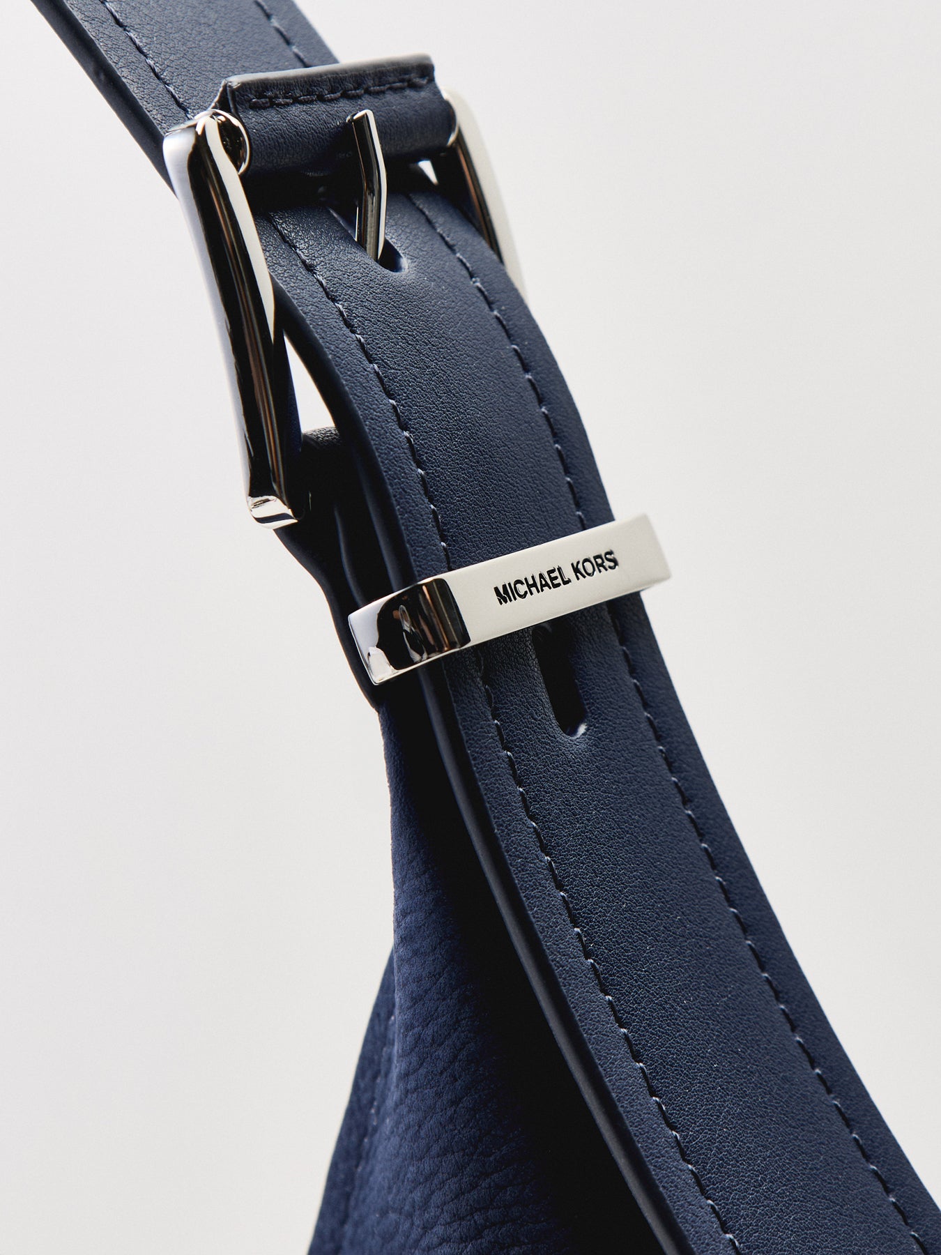 Nolita Suede Large Hobo Bag Blue