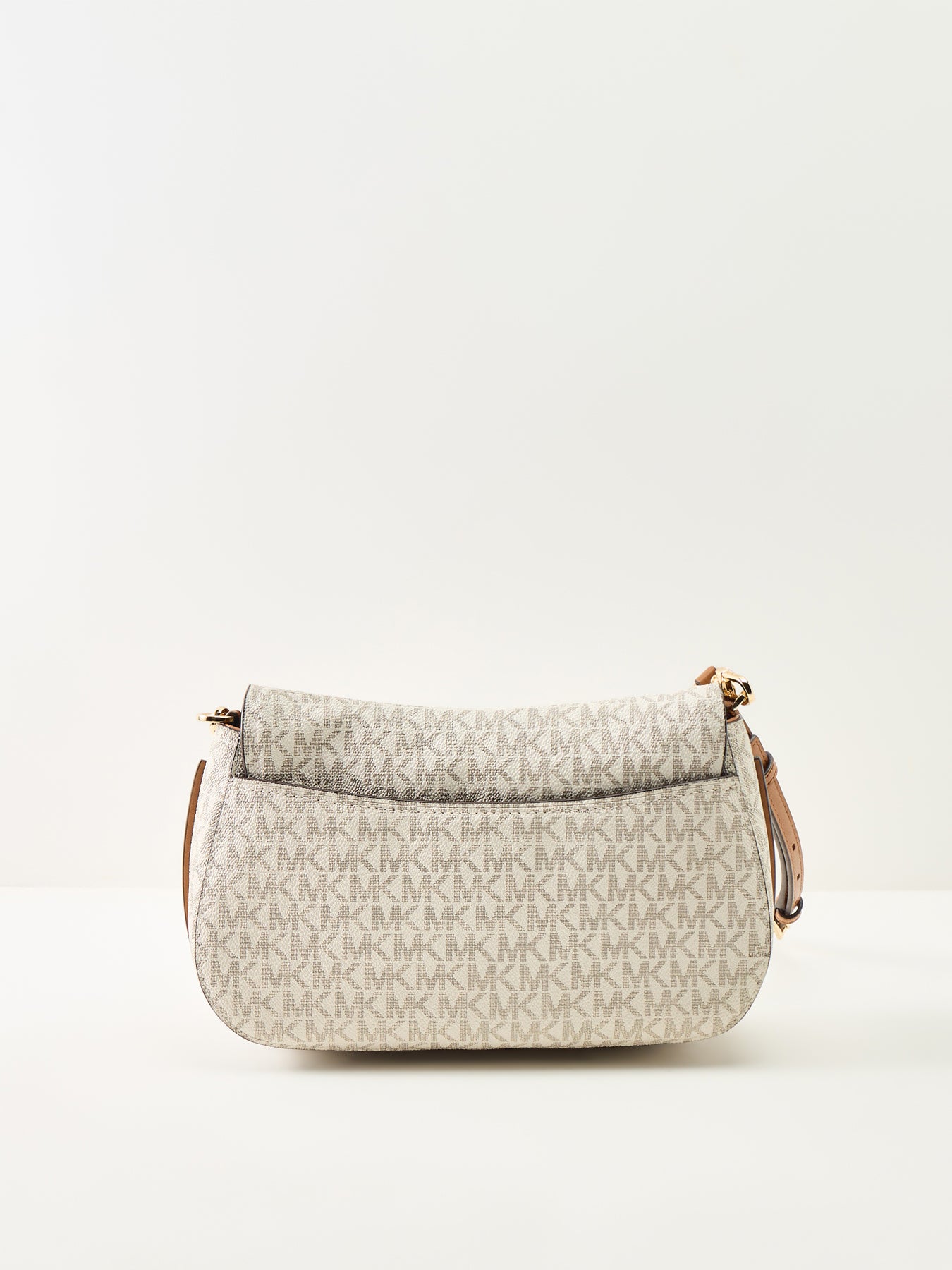 Nolita Signature Chain Convertible Shoulder Bag Cream