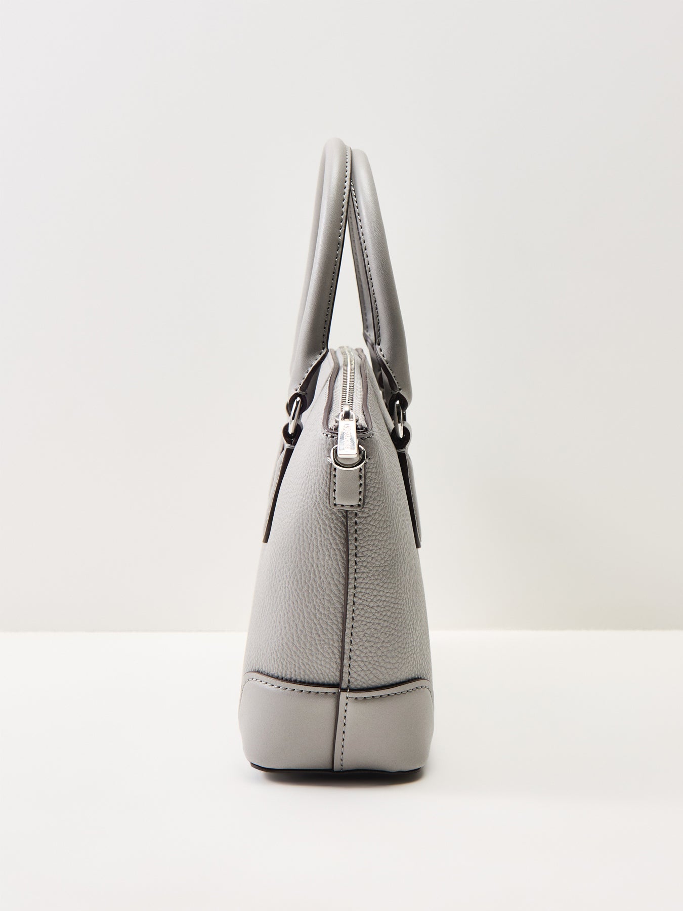 Murphy Medium Dome Satchel Grey