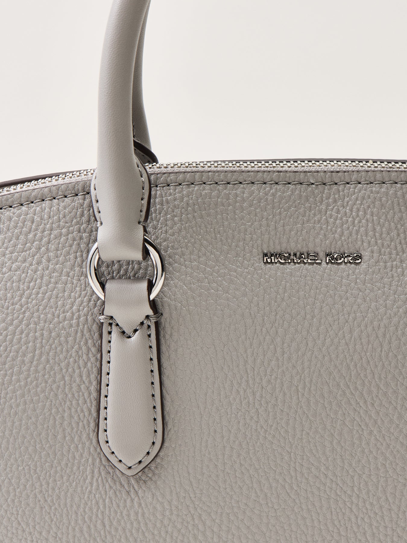 Murphy Medium Dome Satchel Grey