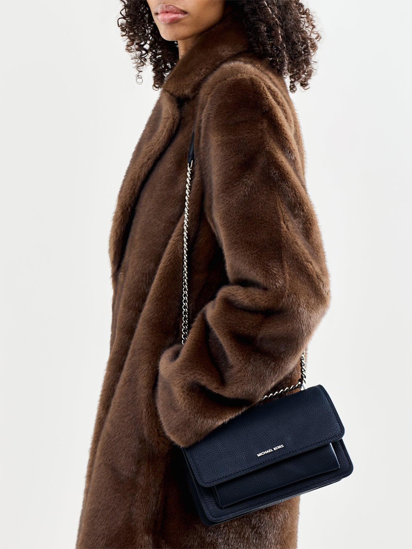 Claire Large Shoulder Bag Blue