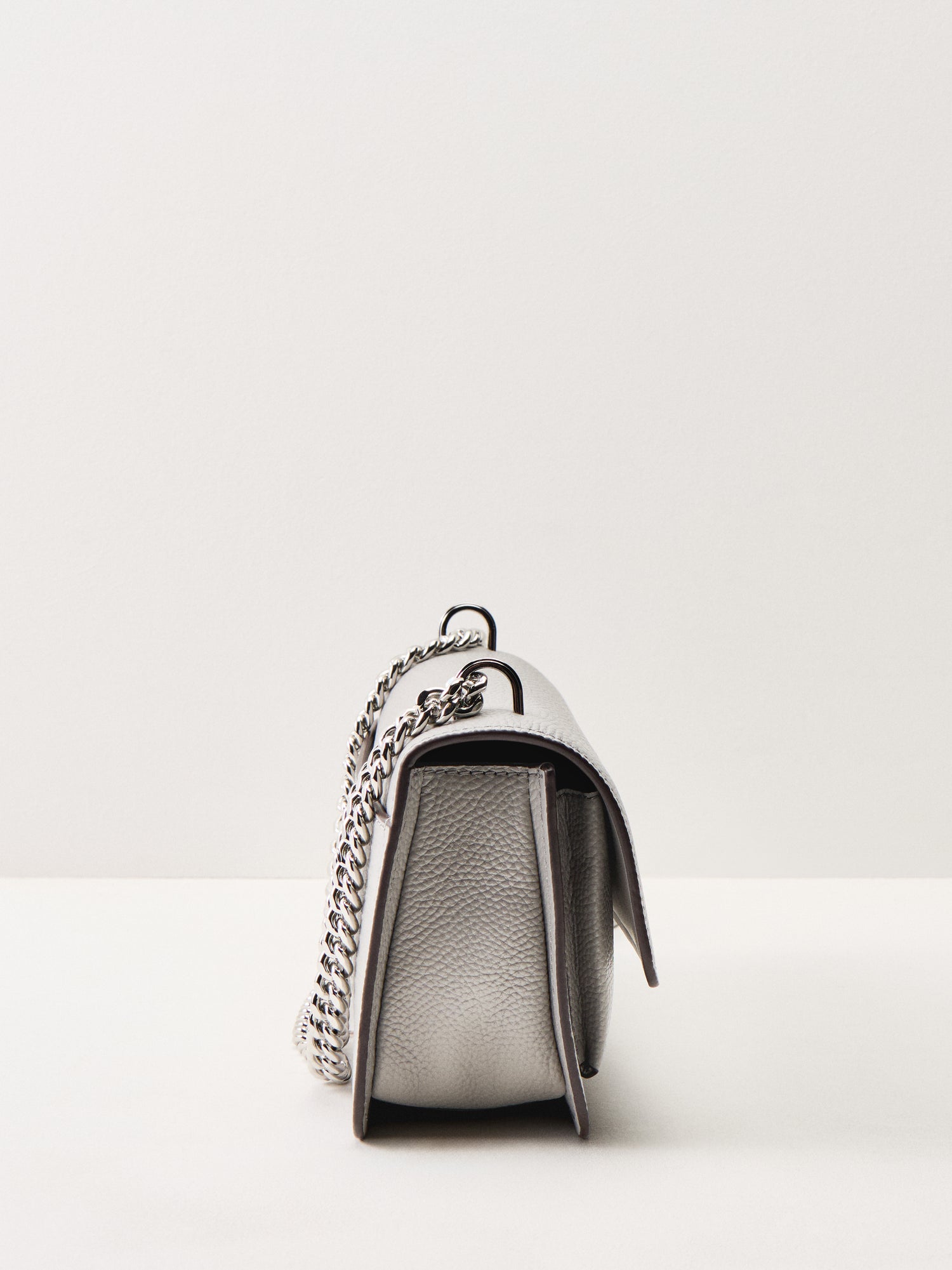 Claire Large Shoulder Bag Grey