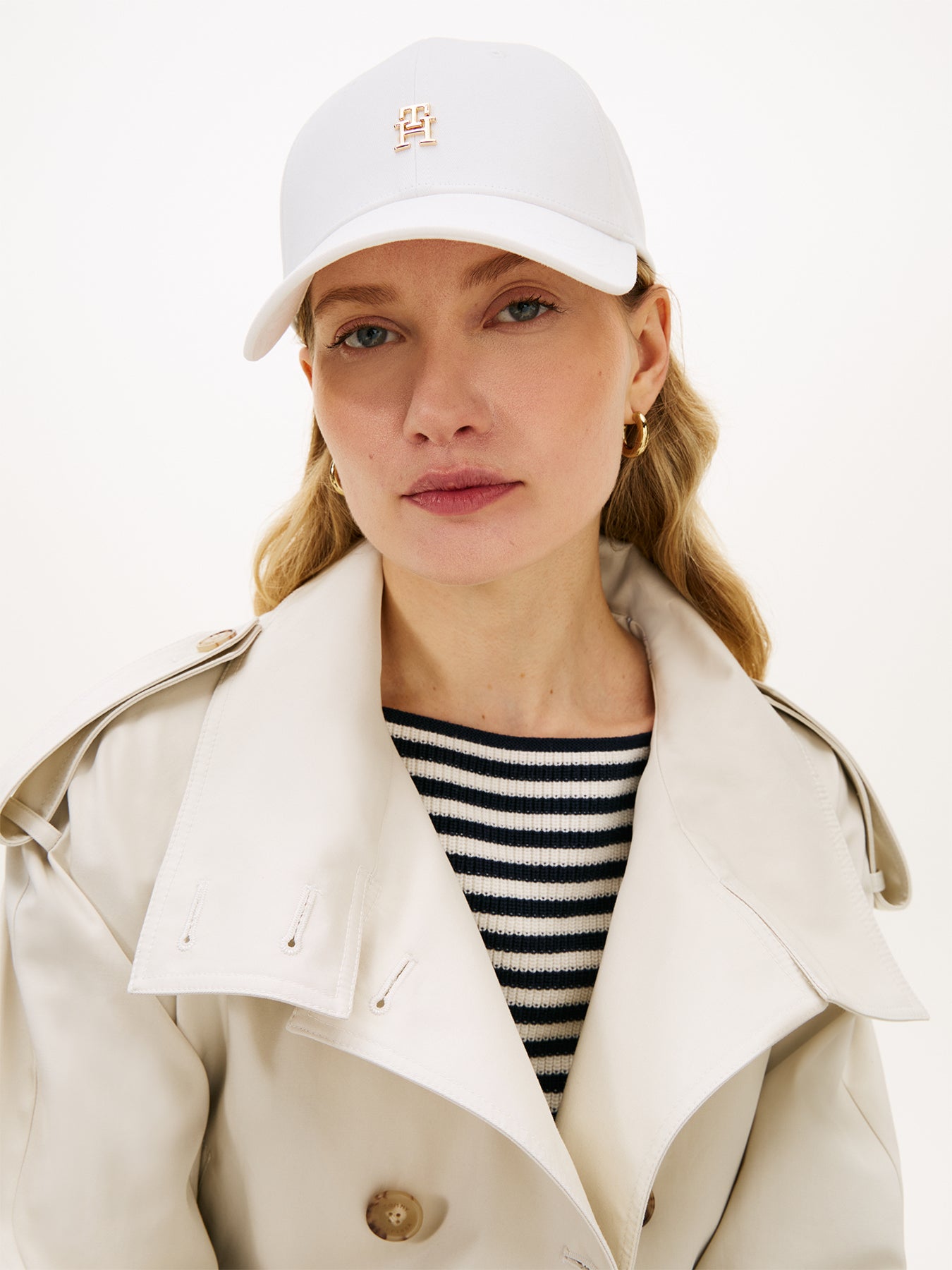 Elevated Chic Cap White