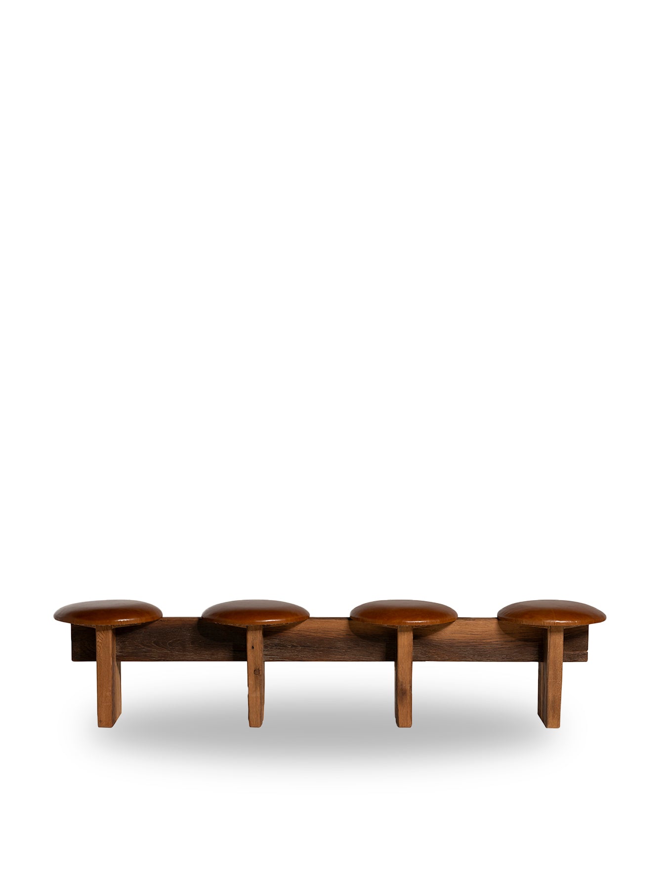 Wyre Dining Bench Brown
